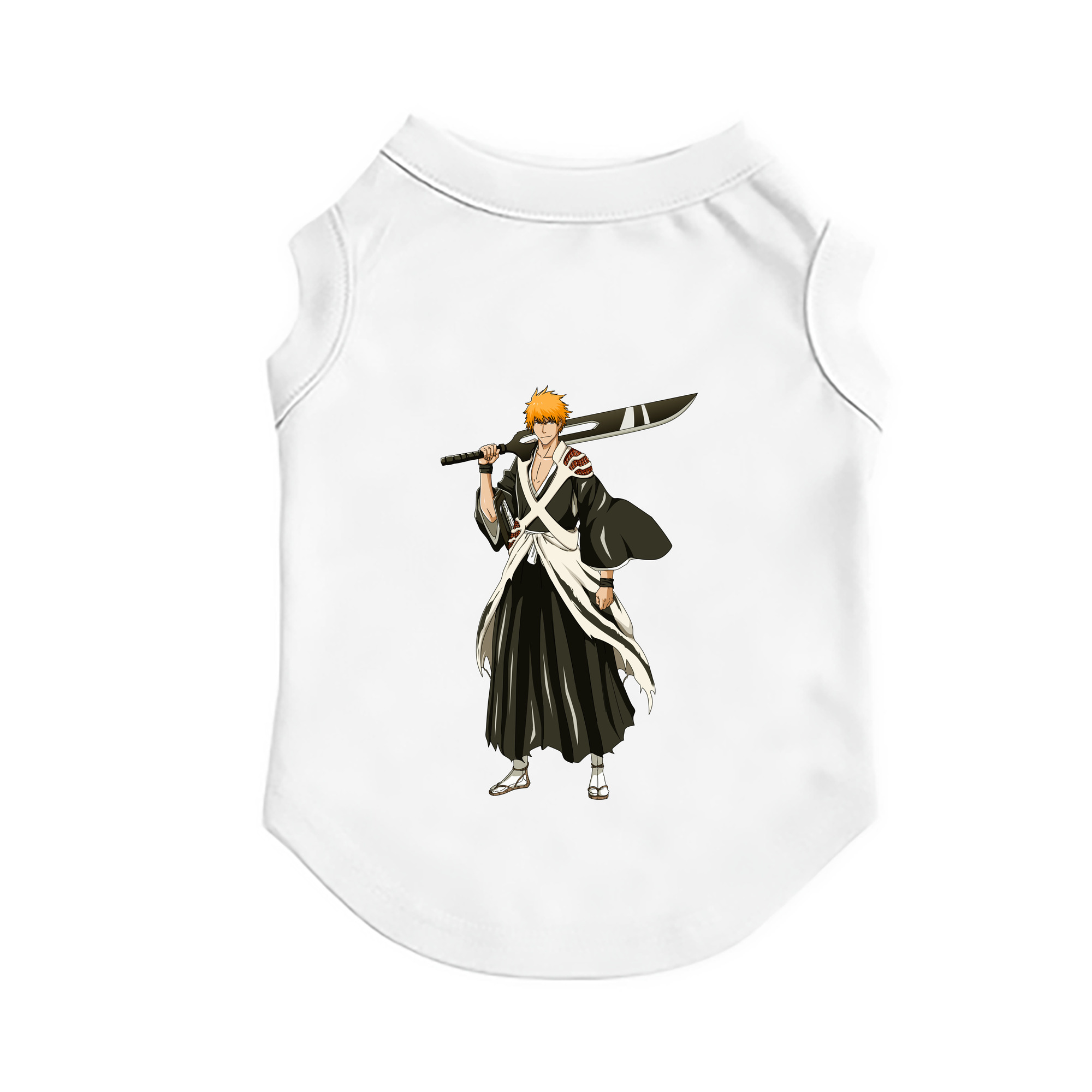 （画像用） ブリーチ 黒崎一護（くろさき いちご）BLEACH Kurosaki Ichigo ペット用ベスト