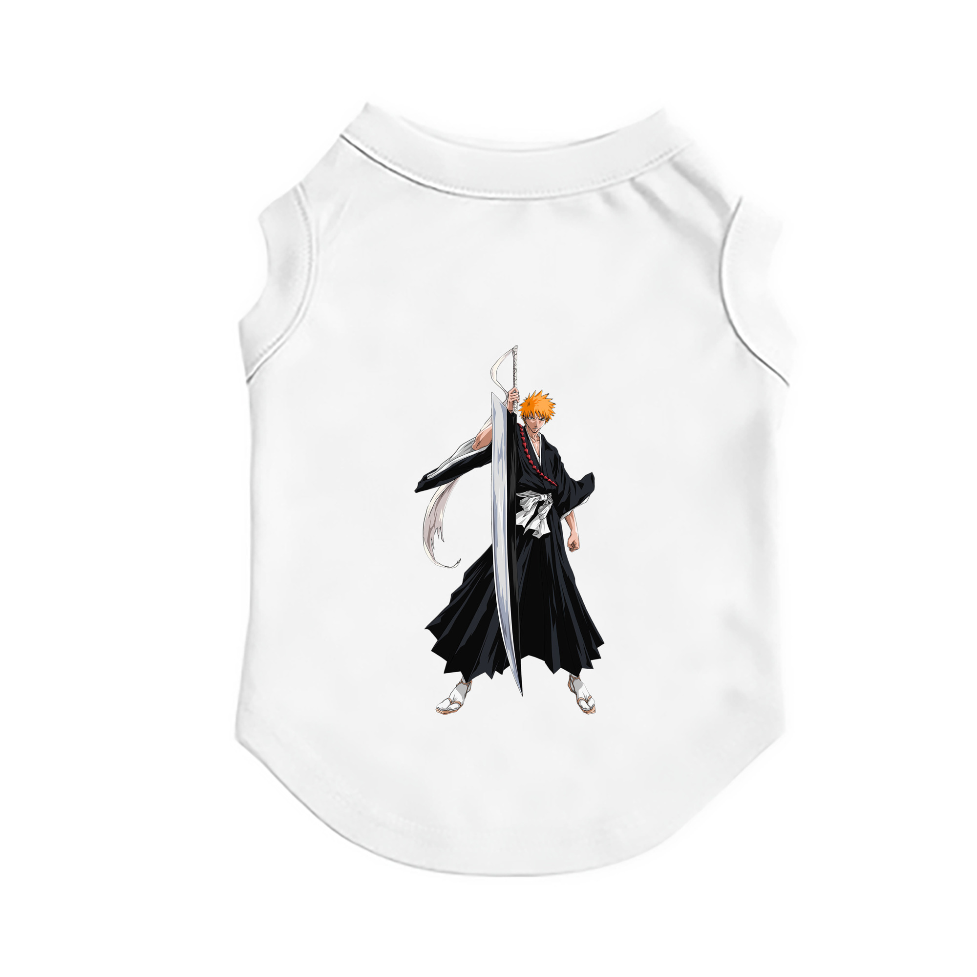 （画像用） ブリーチ 黒崎一護（くろさき いちご）BLEACH Kurosaki Ichigo ペット用ベスト