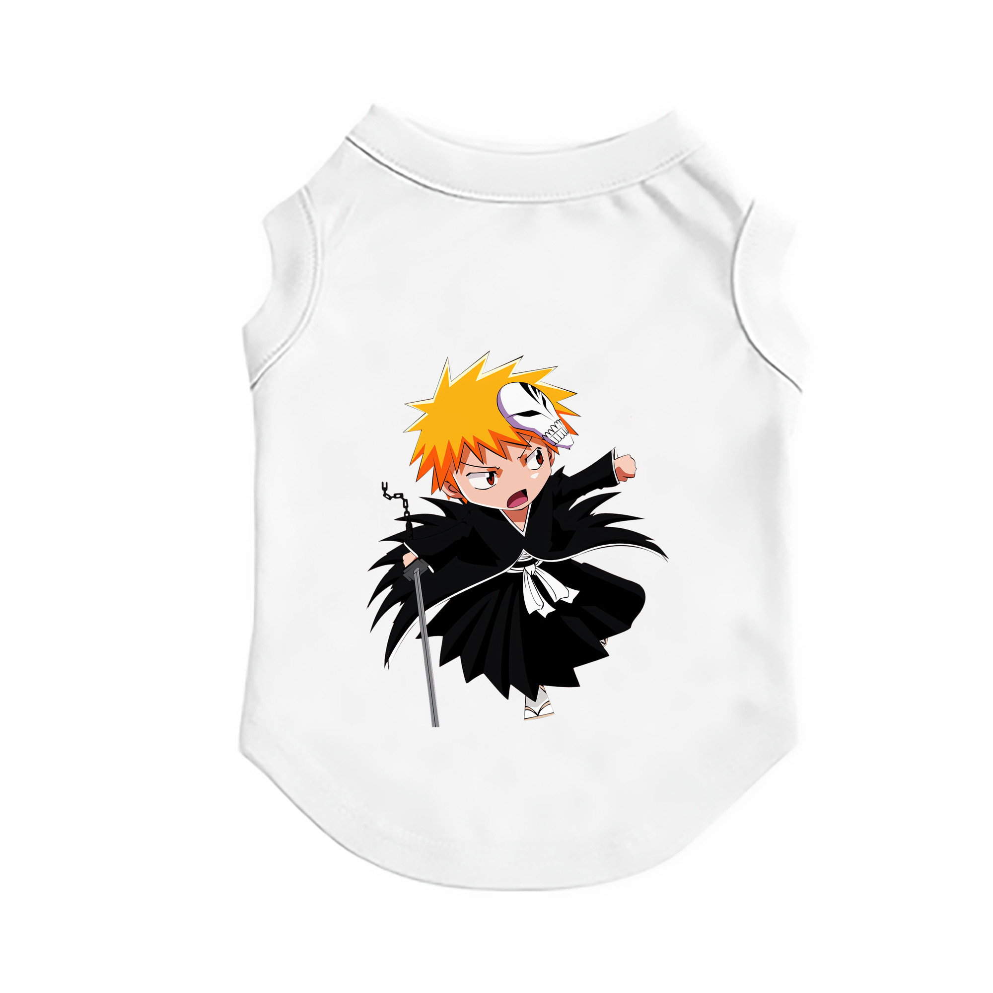 （画像用） ブリーチ 黒崎一護（くろさき いちご）BLEACH Kurosaki Ichigo ペット用ベスト