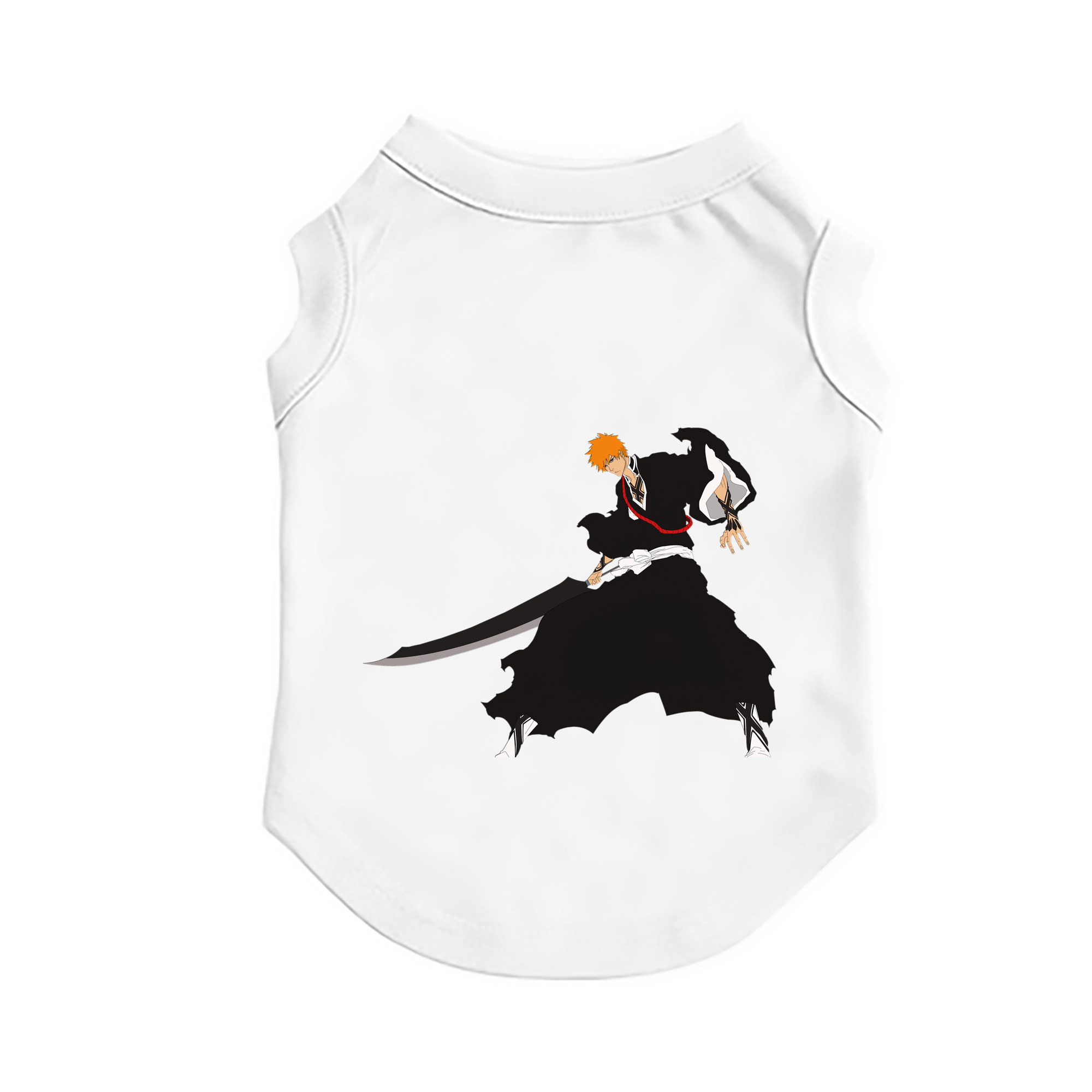 （画像用） ブリーチ 黒崎一護（くろさき いちご）BLEACH Kurosaki Ichigo ペット用ベスト