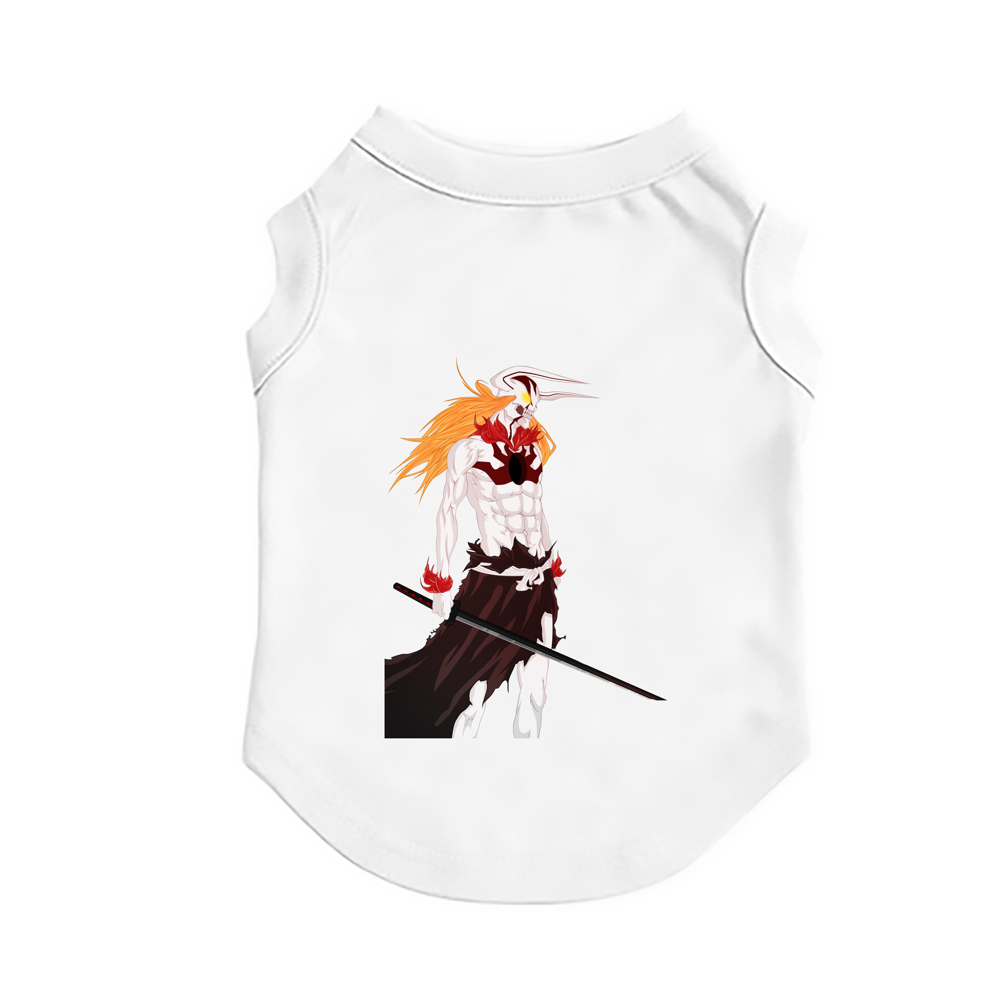 （画像用） ブリーチ 黒崎一護（くろさき いちご）BLEACH Kurosaki Ichigo ペット用ベスト
