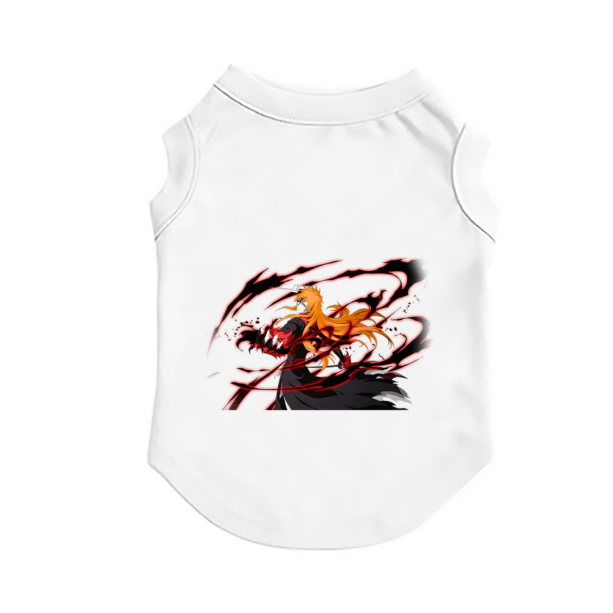 （画像用） ブリーチ 黒崎一護（くろさき いちご）BLEACH Kurosaki Ichigo ペット用ベスト
