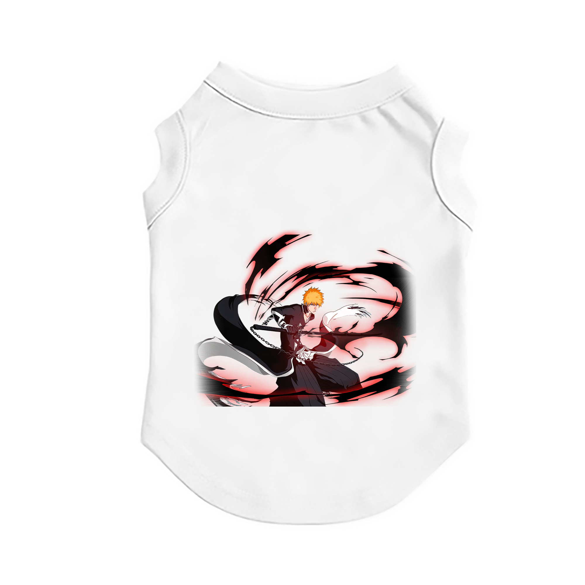 （画像用） ブリーチ 黒崎一護（くろさき いちご）BLEACH Kurosaki Ichigo ペット用ベスト