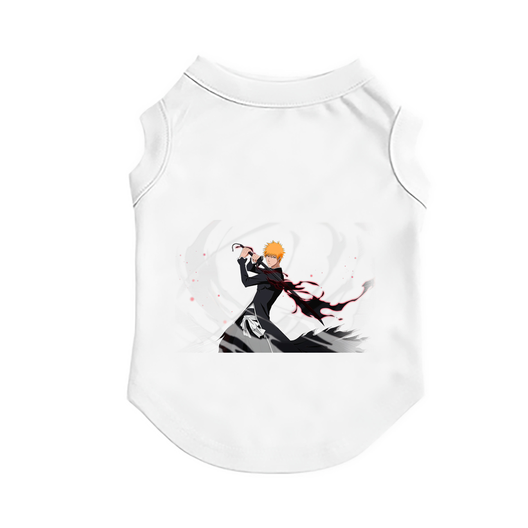 （画像用） ブリーチ 黒崎一護（くろさき いちご）BLEACH Kurosaki Ichigo ペット用ベスト