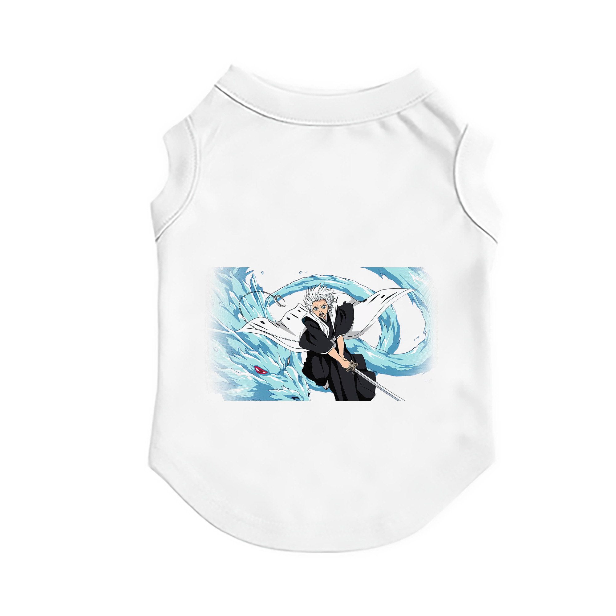 （画像用） ブリーチ 日番谷冬獅郎（ひつがや とうしろう） BLEACH Hitsugaya Toushirou ペット用ベスト