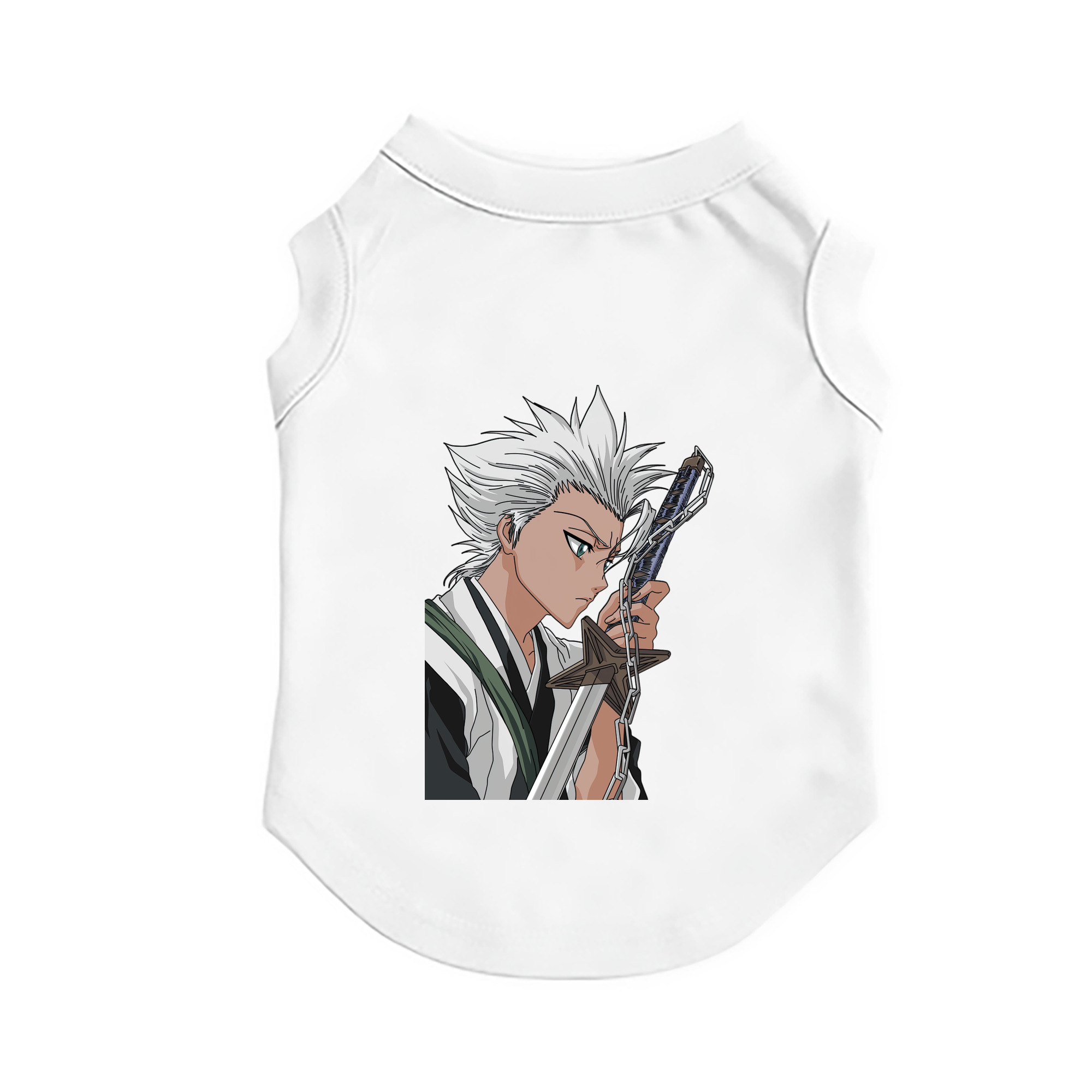 （画像用） ブリーチ 日番谷冬獅郎（ひつがや とうしろう） BLEACH Hitsugaya Toushirou ペット用ベスト