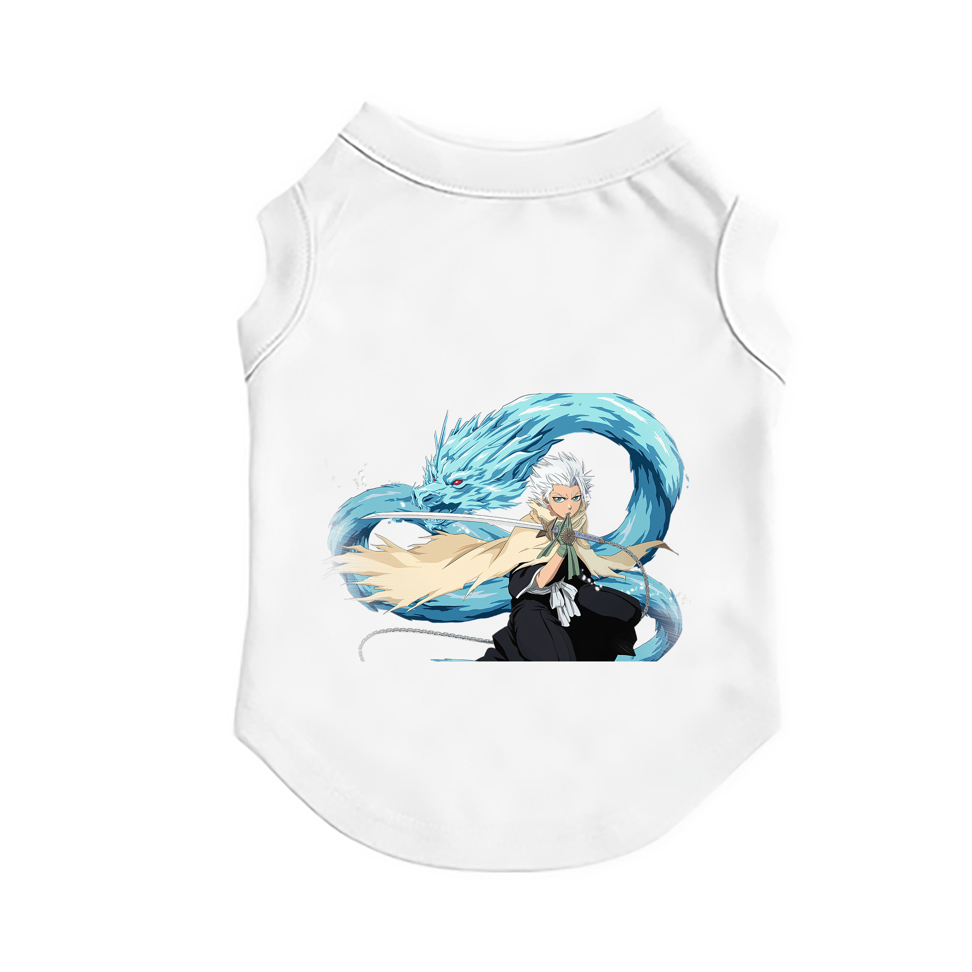 （画像用） ブリーチ 日番谷冬獅郎（ひつがや とうしろう） BLEACH Hitsugaya Toushirou ペット用ベスト