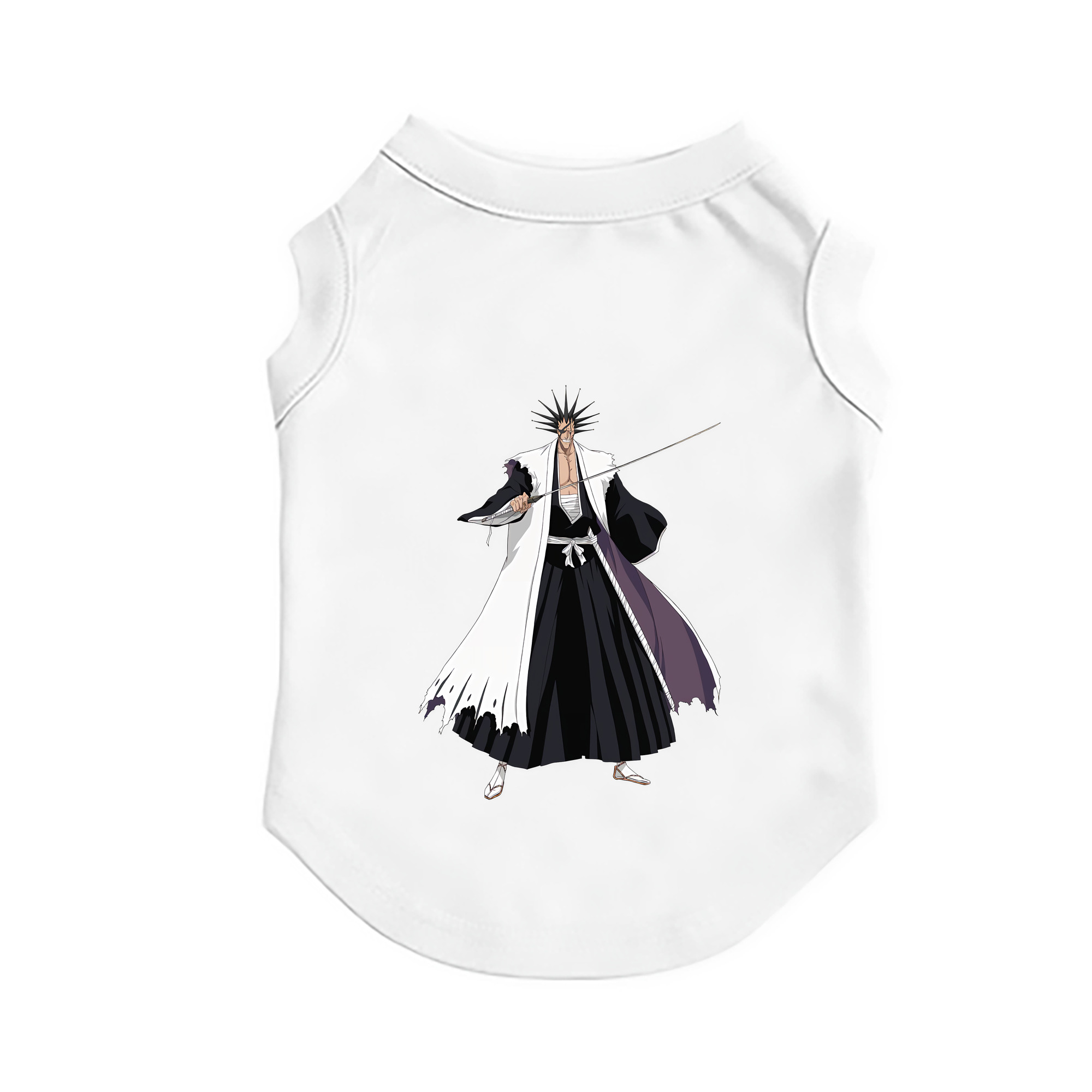 （画像用） ブリーチ ざらき けんぱち BLEACH Zaraki Kenpachi ペット用ベスト