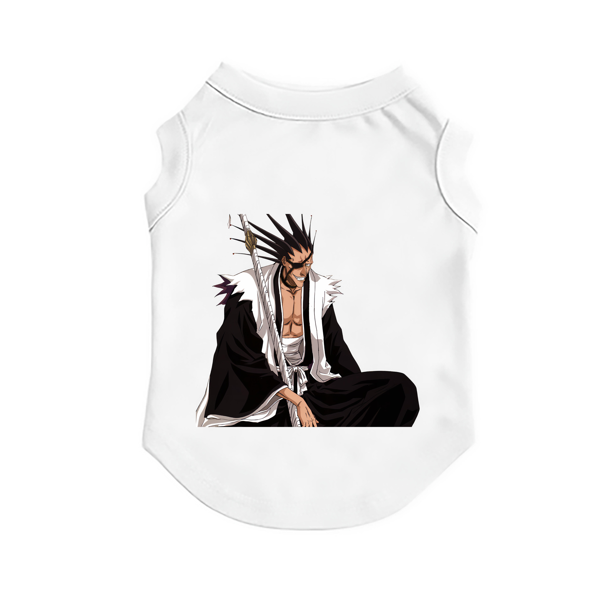 （画像用） ブリーチ ざらき けんぱち BLEACH Zaraki Kenpachi ペット用ベスト