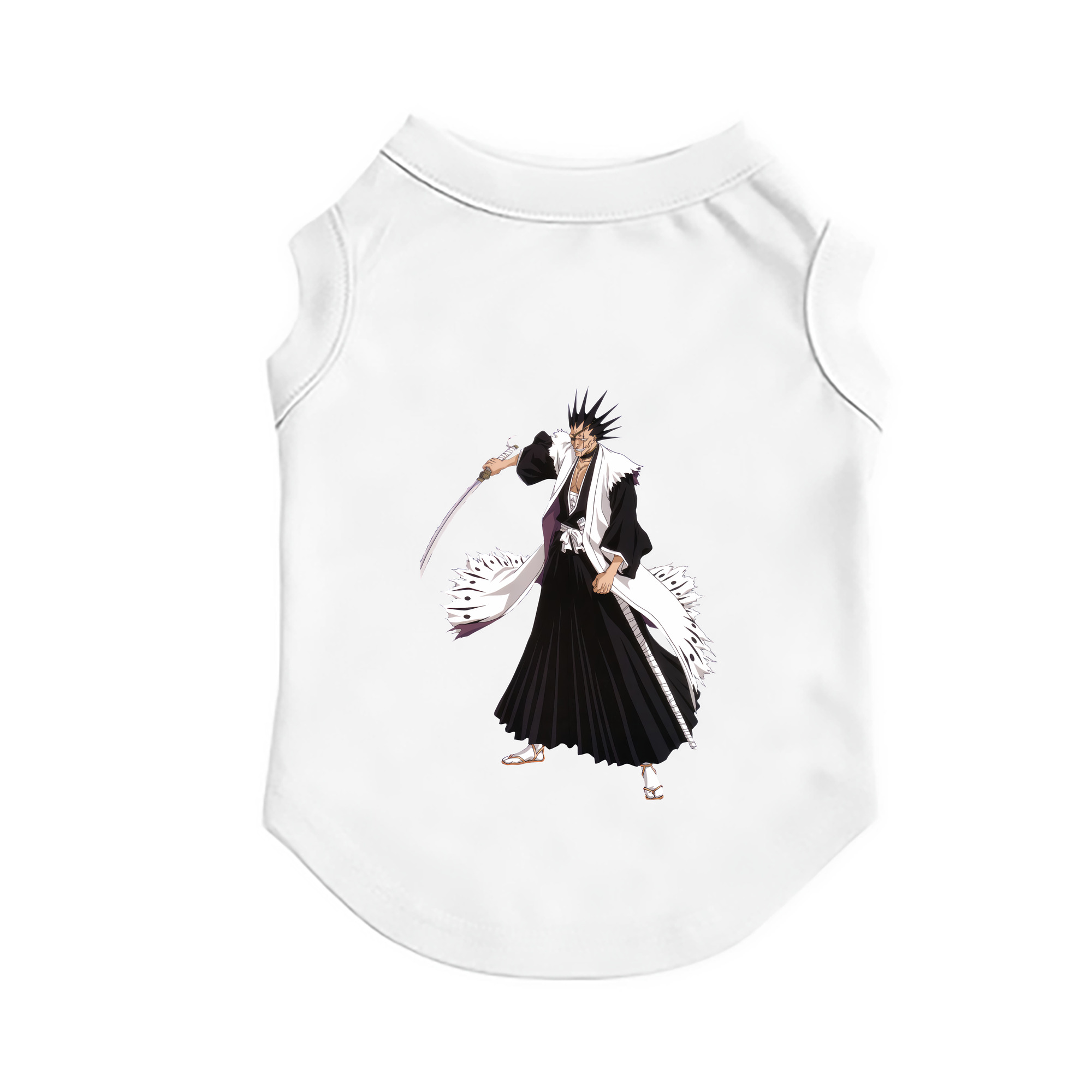 （画像用） ブリーチ ざらき けんぱち BLEACH Zaraki Kenpachi ペット用ベスト