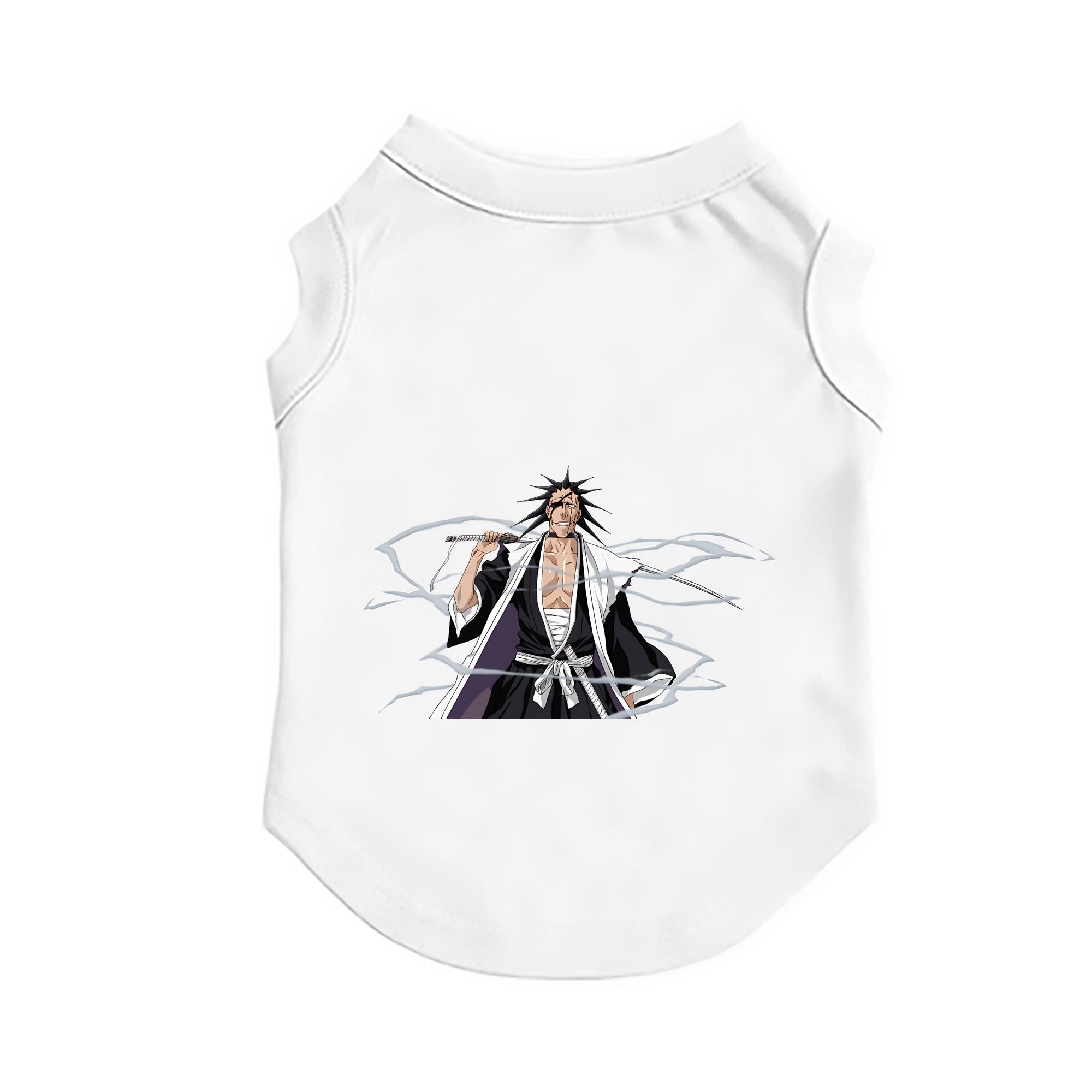 （画像用） ブリーチ ざらき けんぱち BLEACH Zaraki Kenpachi ペット用ベスト