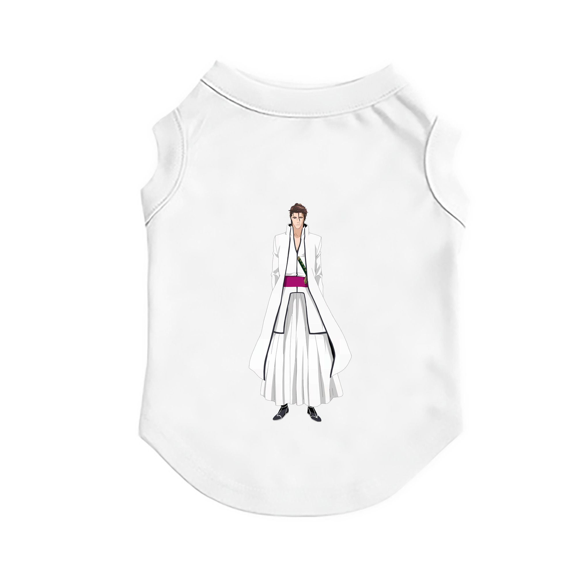 （画像用） ブリーチ 藍染 惣右介（あいぜん そうすけ） BLEACH Aizen Sousuke ペット用ベスト