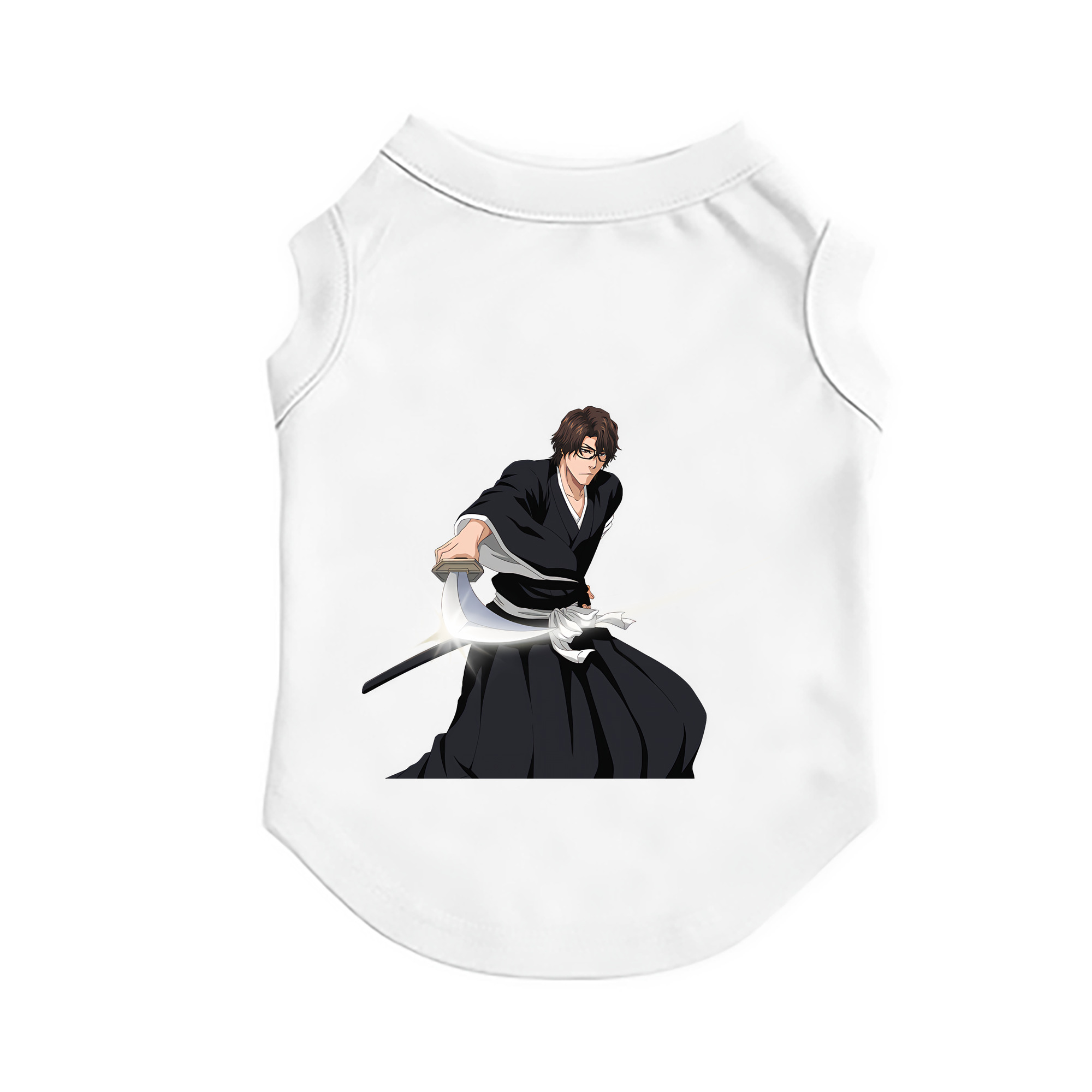 （画像用） ブリーチ 藍染 惣右介（あいぜん そうすけ） BLEACH Aizen Sousuke ペット用ベスト