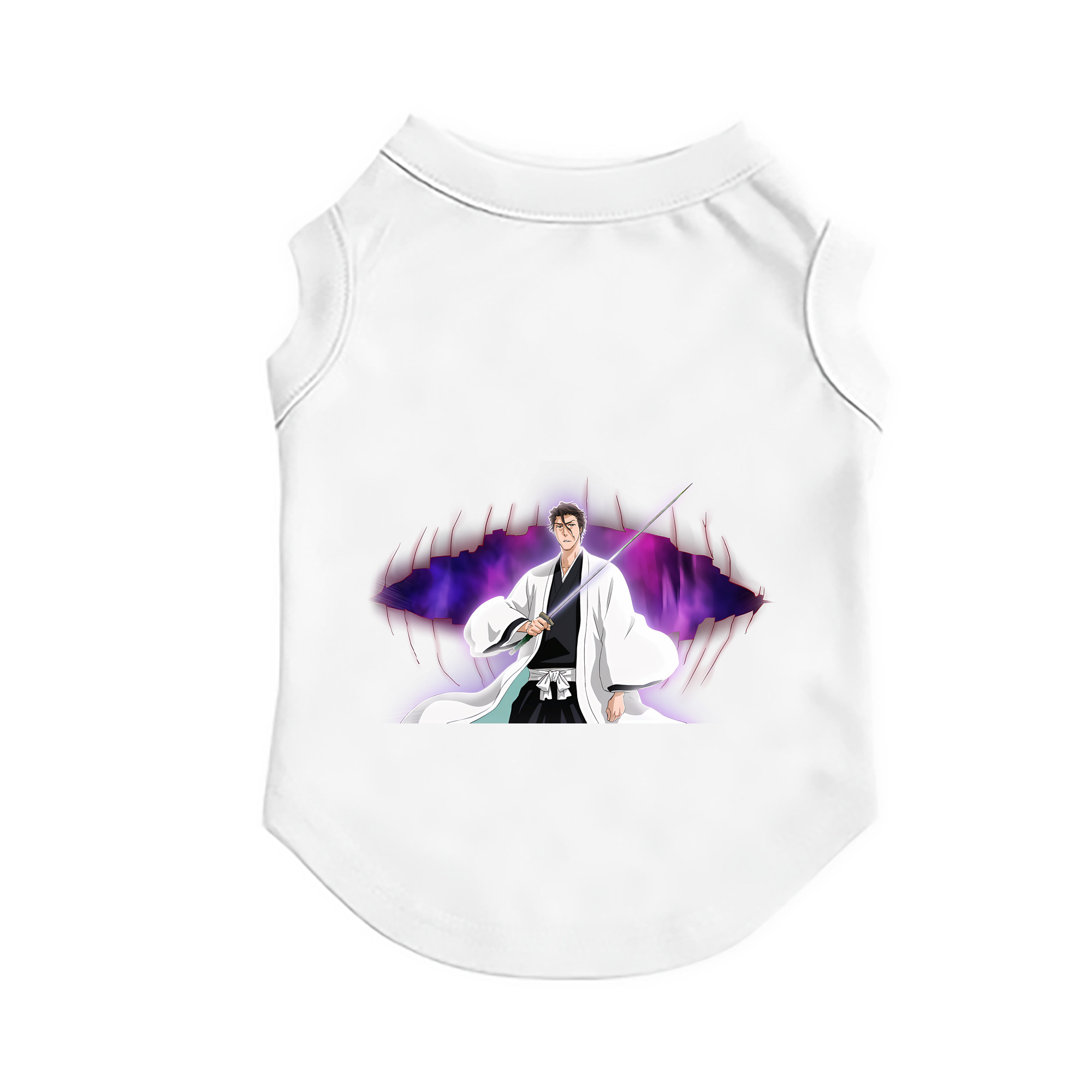 （画像用） ブリーチ 藍染 惣右介（あいぜん そうすけ） BLEACH Aizen Sousuke ペット用ベスト