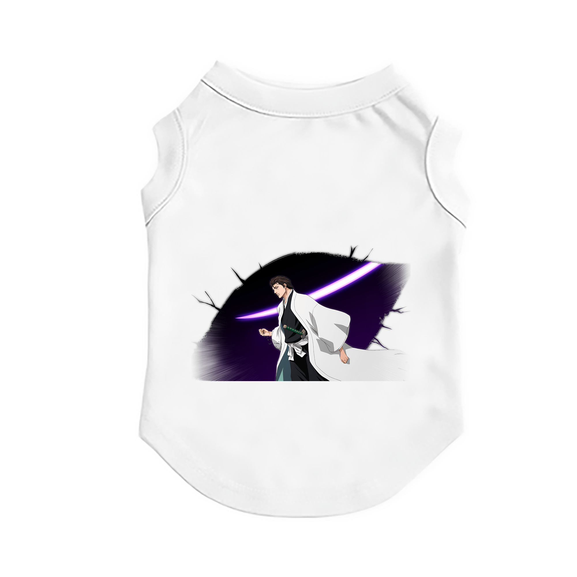 （画像用） ブリーチ 藍染 惣右介（あいぜん そうすけ） BLEACH Aizen Sousuke ペット用ベスト