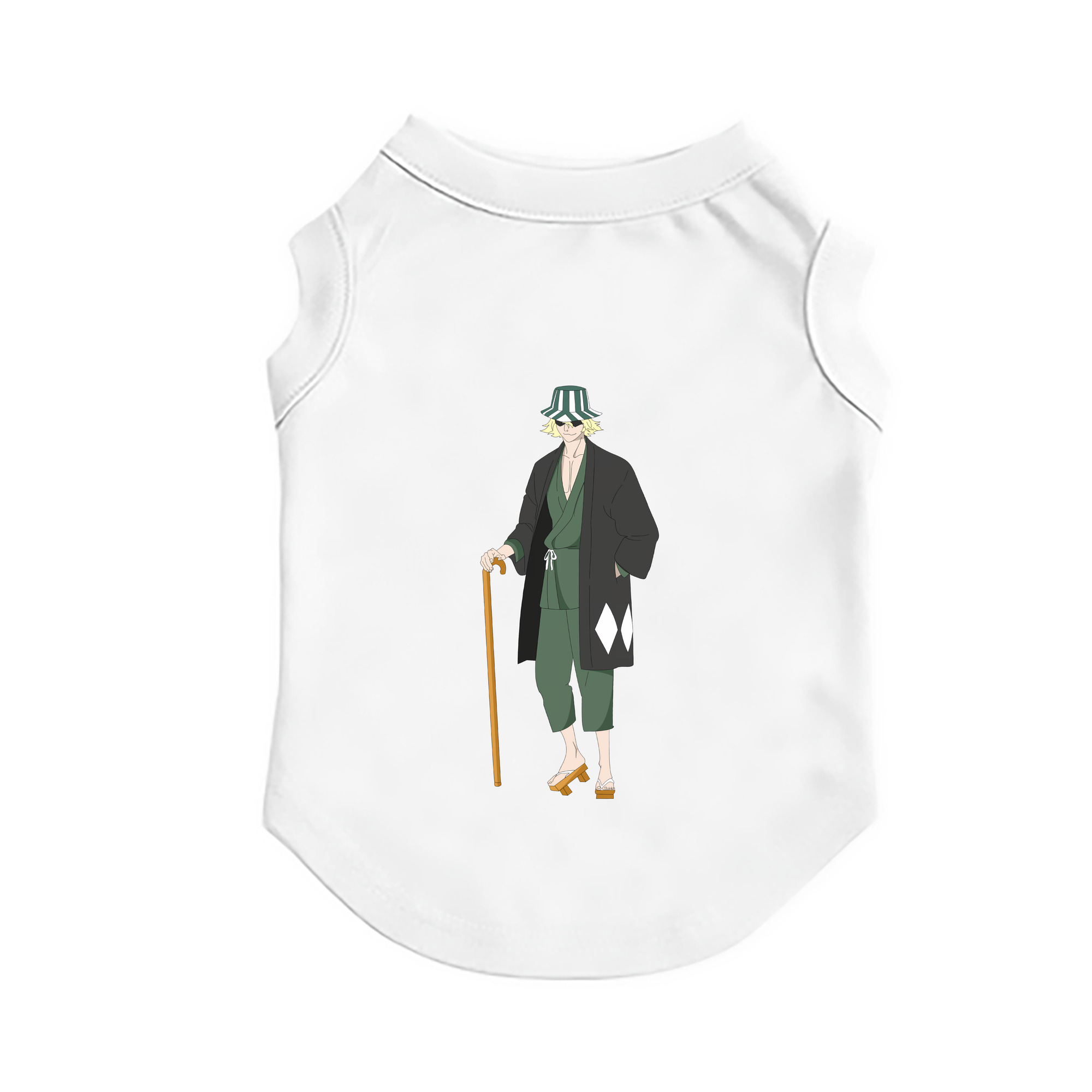 （画像用） "ブリーチ 浦原 喜助（うらはら きすけ） BLEACH Urahara Kisuke " ペット用ベスト
