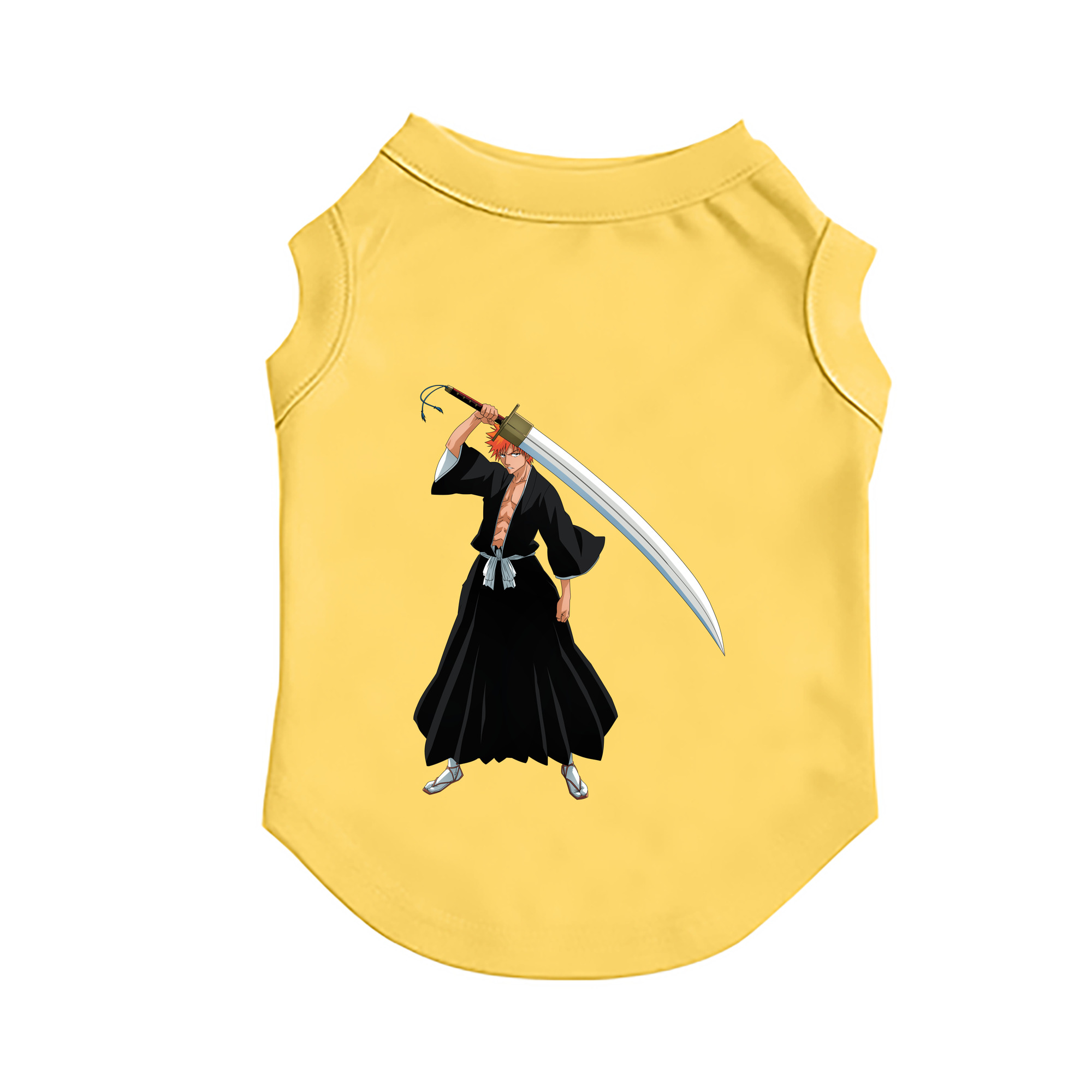 （画像用） ブリーチ 黒崎一護（くろさき いちご）BLEACH Kurosaki Ichigo ペット用ベスト