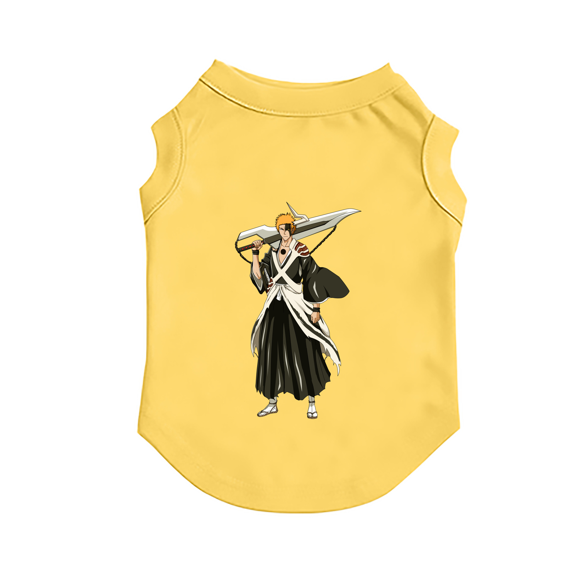 （画像用） ブリーチ 黒崎一護（くろさき いちご）BLEACH Kurosaki Ichigo ペット用ベスト