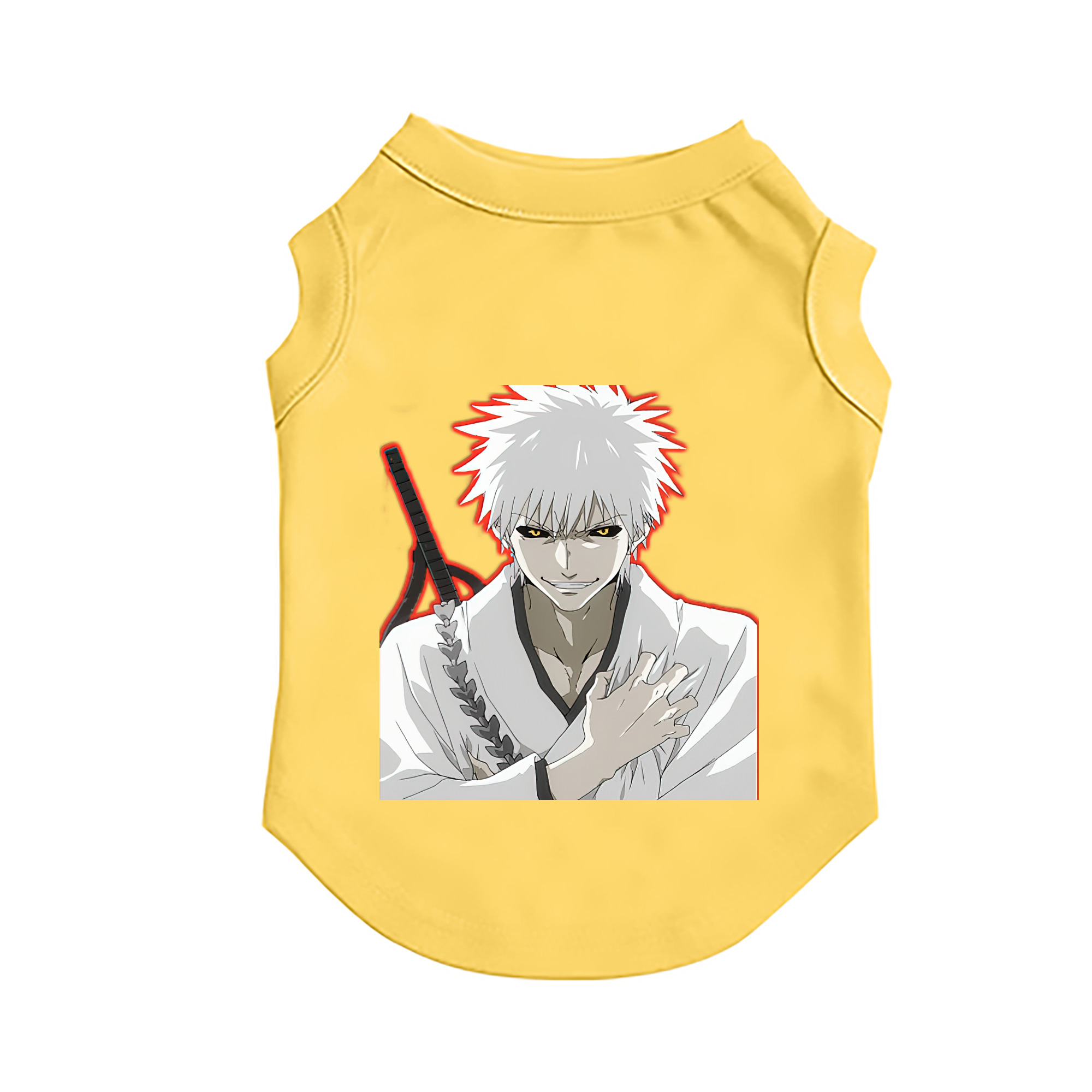 （画像用） ブリーチ 黒崎一護（くろさき いちご）BLEACH Kurosaki Ichigo ペット用ベスト