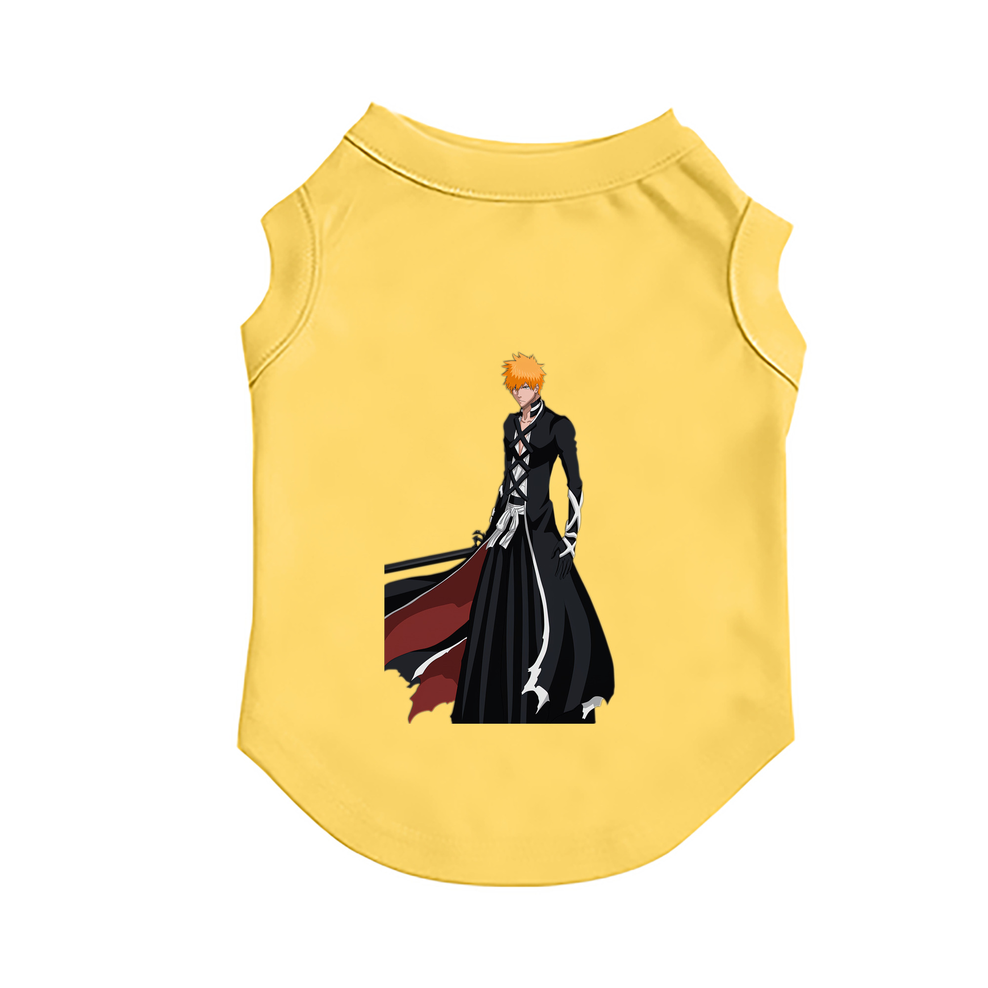 （画像用） ブリーチ 黒崎一護（くろさき いちご）BLEACH Kurosaki Ichigo ペット用ベスト