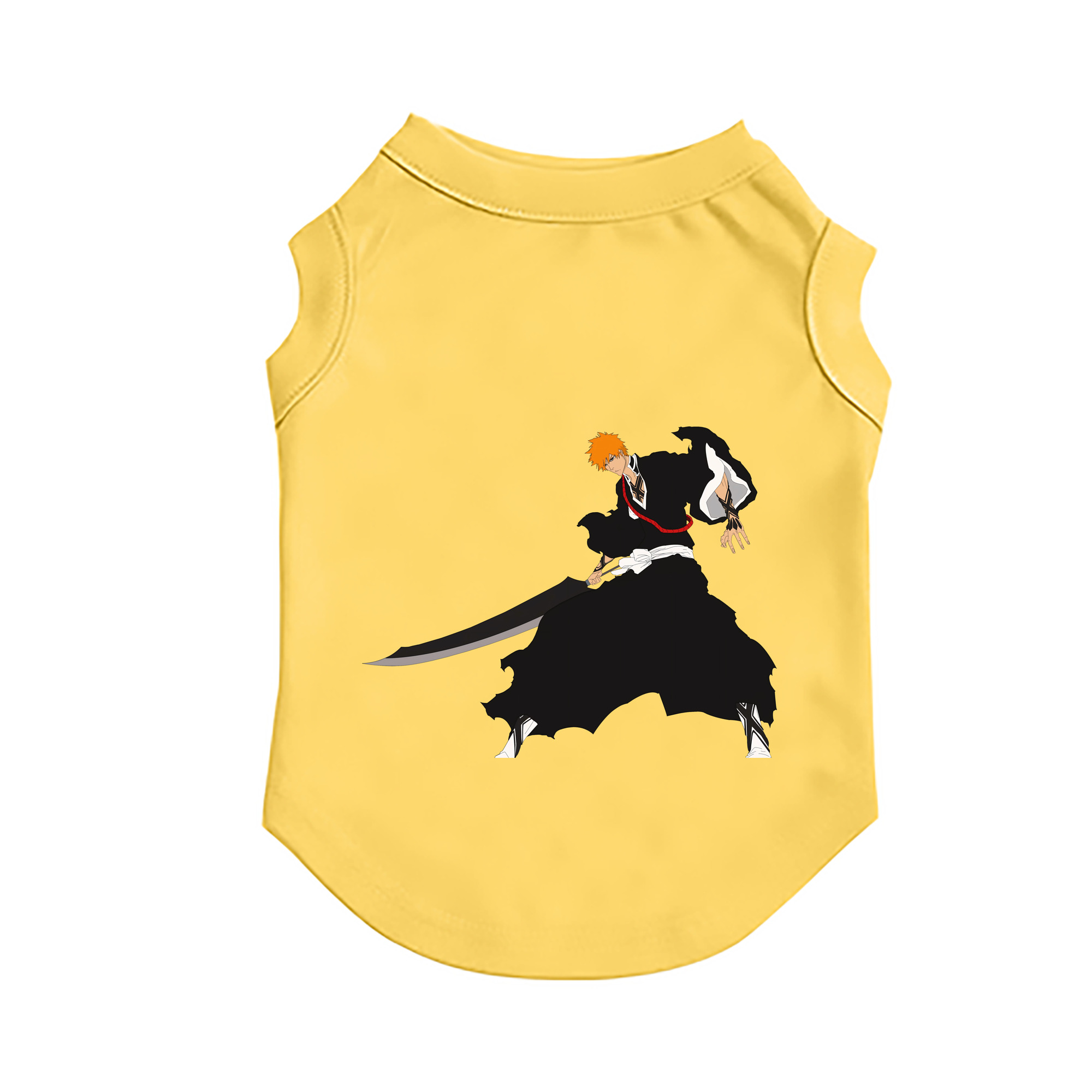 （画像用） ブリーチ 黒崎一護（くろさき いちご）BLEACH Kurosaki Ichigo ペット用ベスト