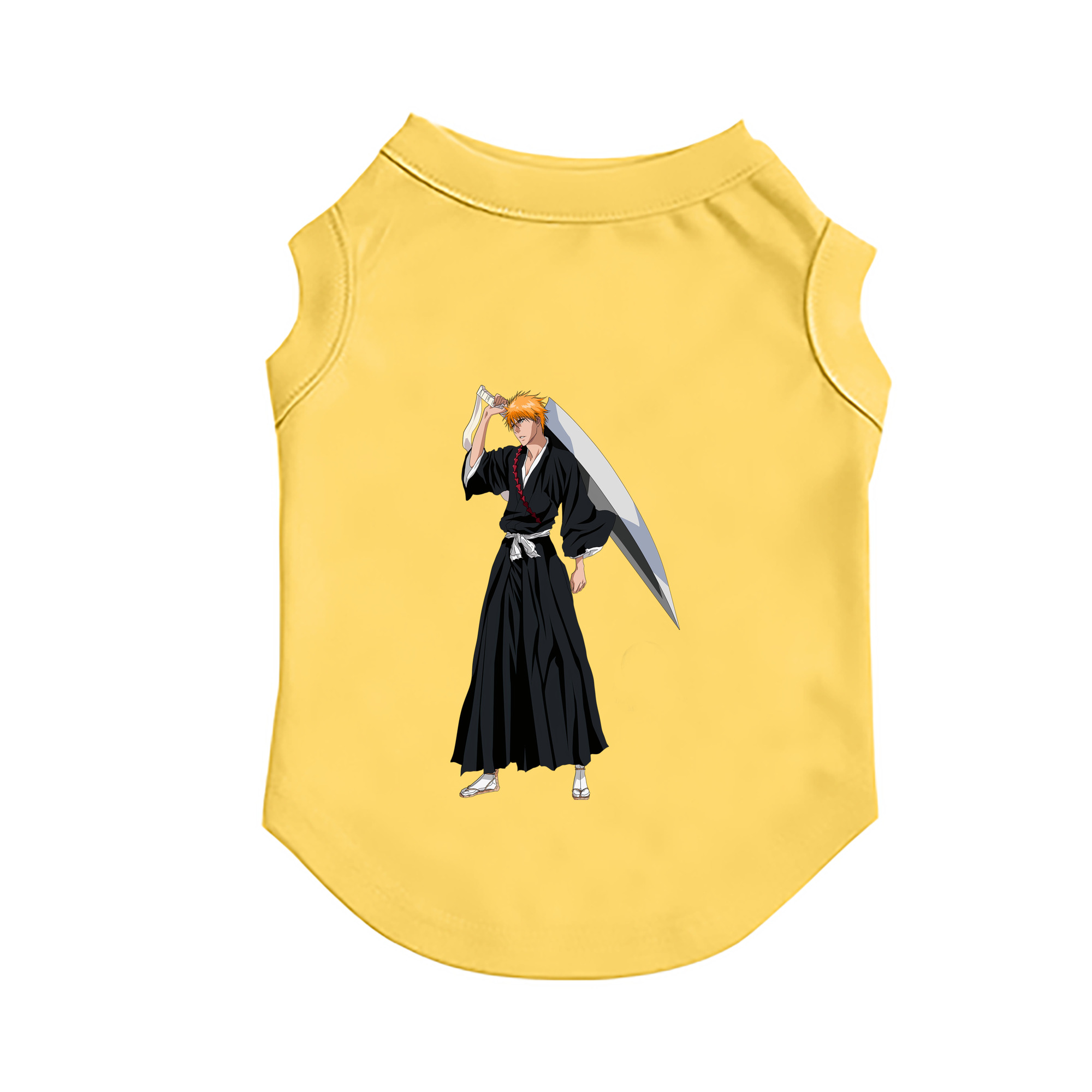 （画像用） ブリーチ 黒崎一護（くろさき いちご）BLEACH Kurosaki Ichigo ペット用ベスト