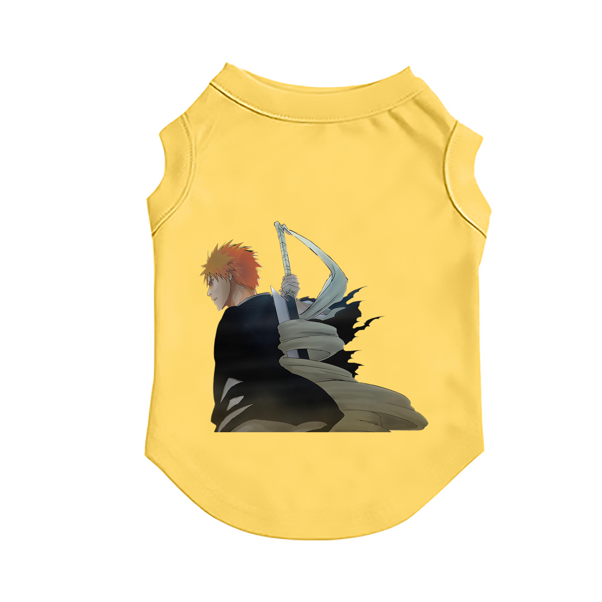 （画像用） ブリーチ 黒崎一護（くろさき いちご）BLEACH Kurosaki Ichigo ペット用ベスト