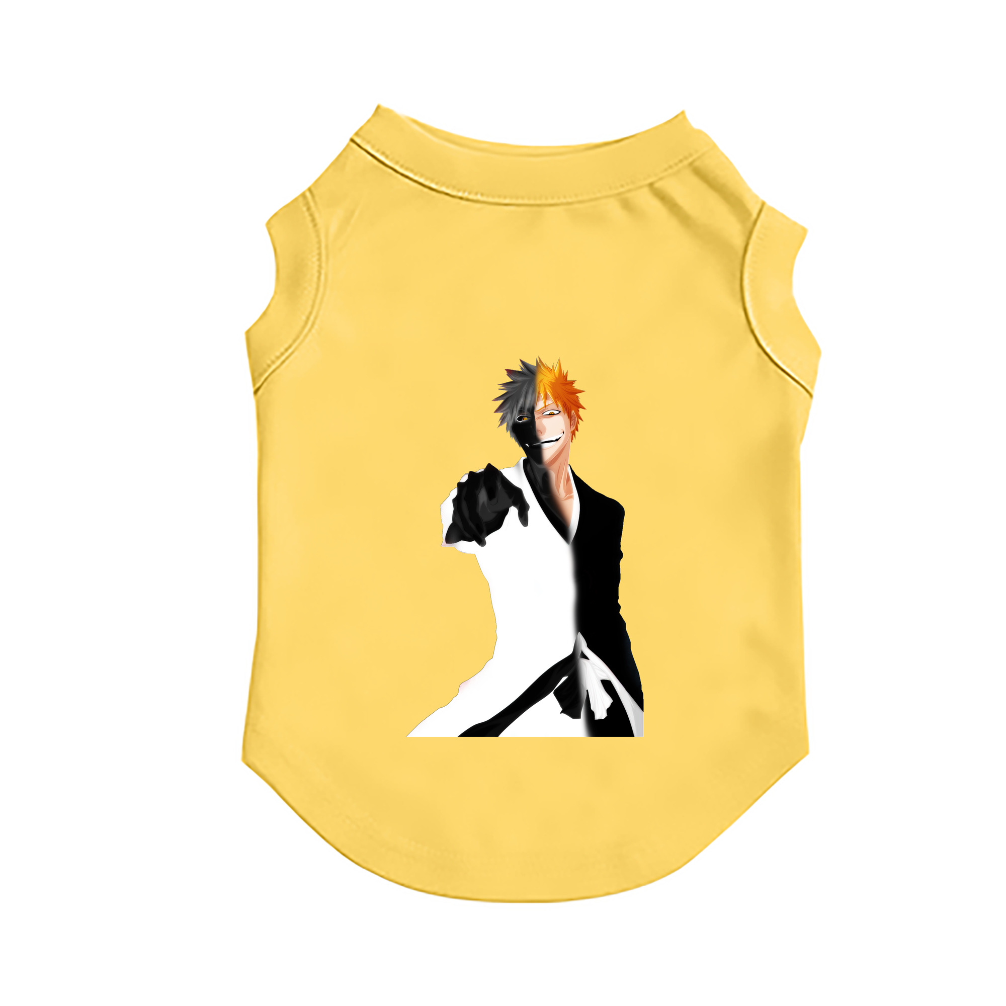 （画像用） ブリーチ 黒崎一護（くろさき いちご）BLEACH Kurosaki Ichigo ペット用ベスト