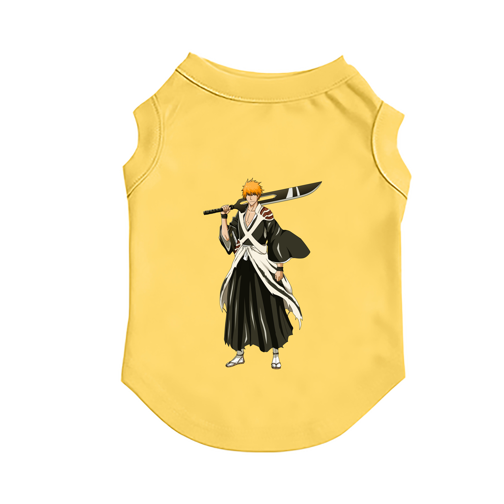 （画像用） ブリーチ 黒崎一護（くろさき いちご）BLEACH Kurosaki Ichigo ペット用ベスト