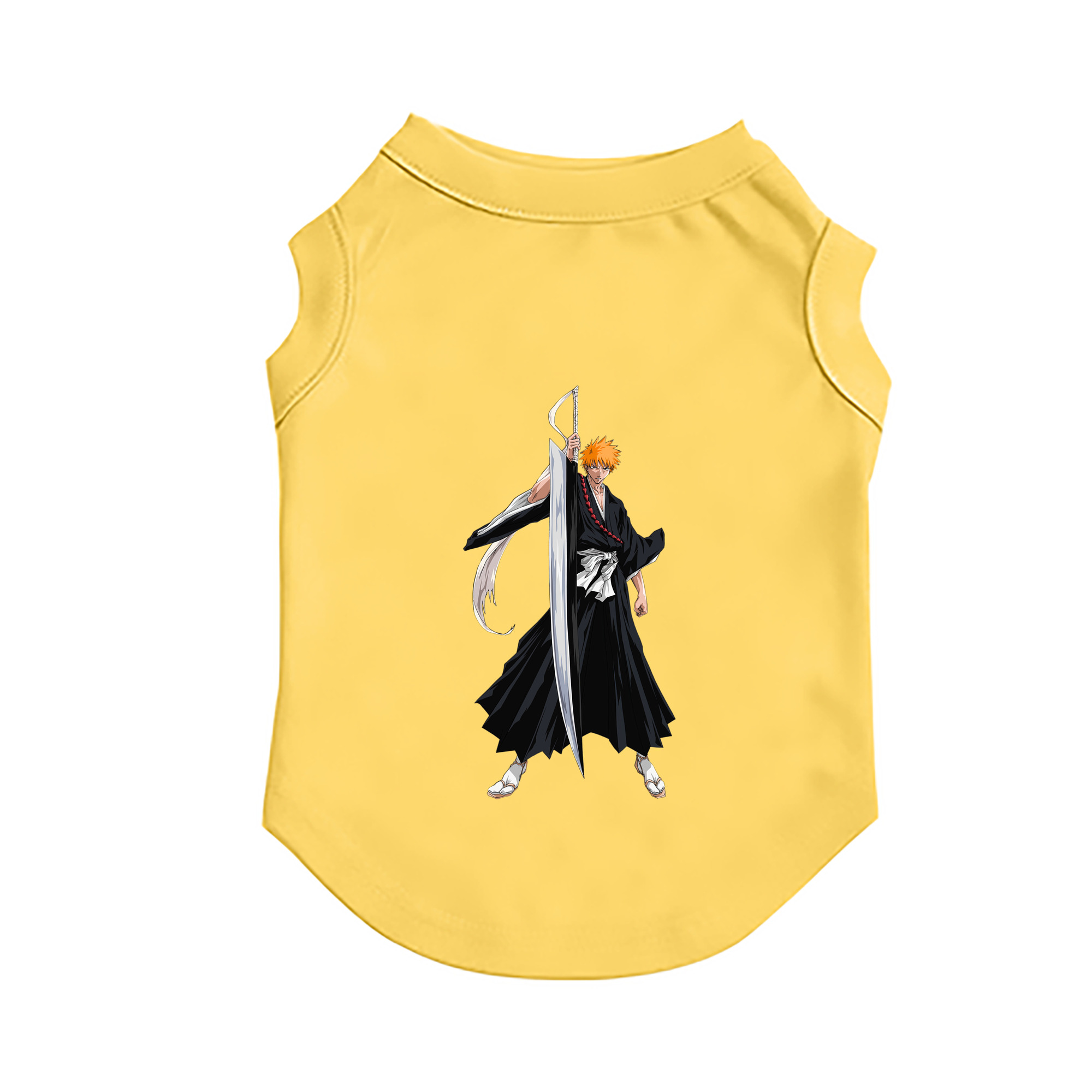 （画像用） ブリーチ 黒崎一護（くろさき いちご）BLEACH Kurosaki Ichigo ペット用ベスト