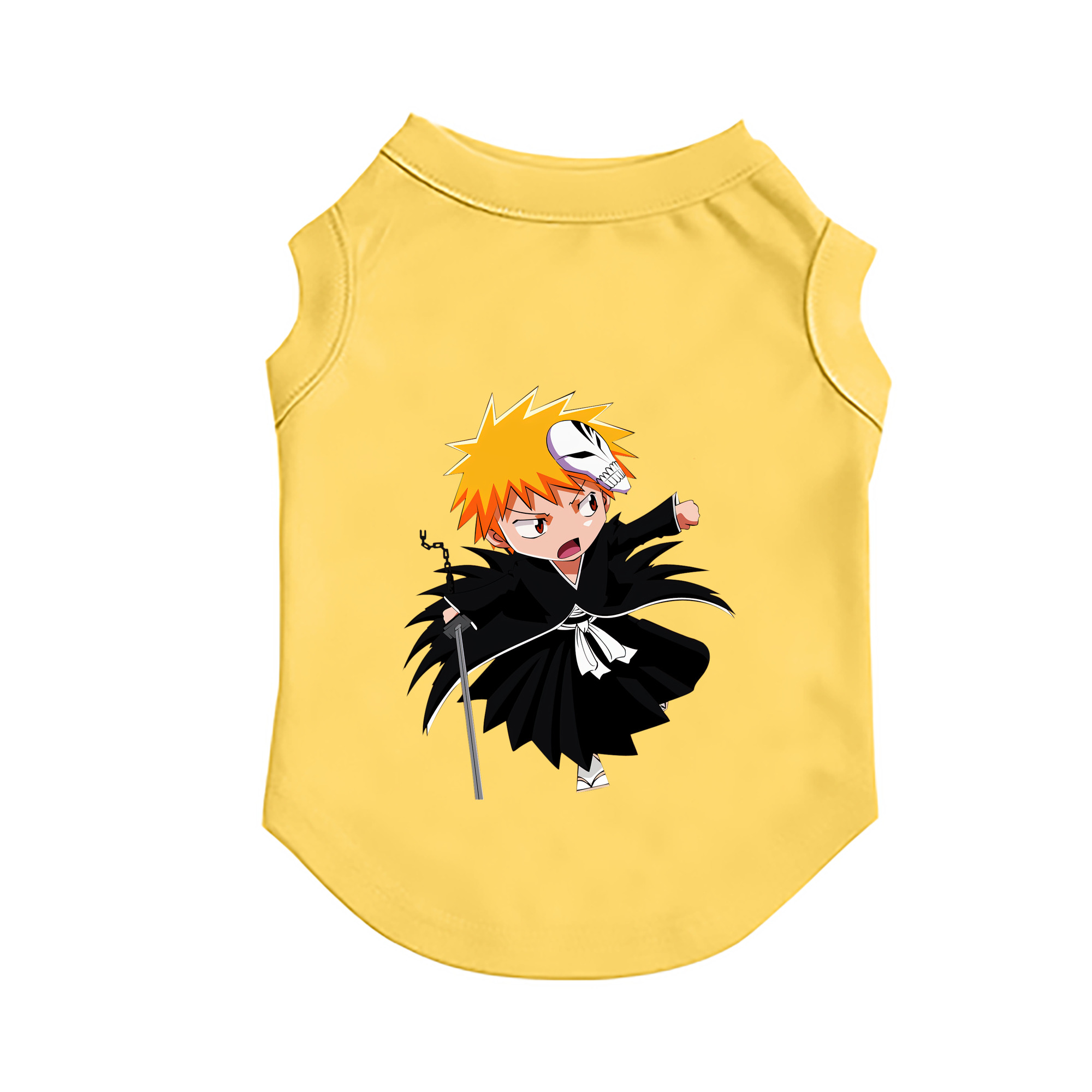 （画像用） ブリーチ 黒崎一護（くろさき いちご）BLEACH Kurosaki Ichigo ペット用ベスト