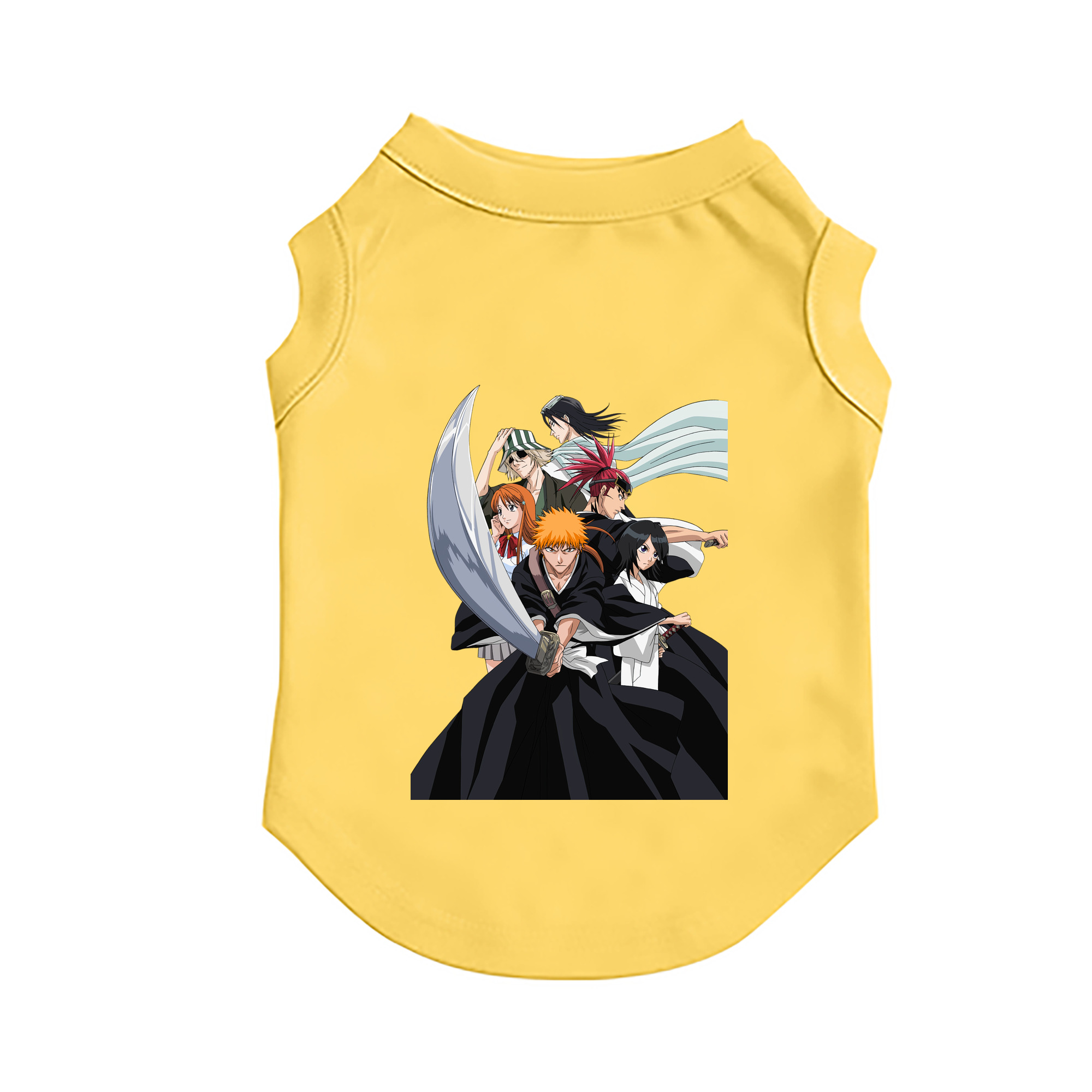 （画像用） ブリーチ 黒崎一護（くろさき いちご）BLEACH Kurosaki Ichigo ペット用ベスト