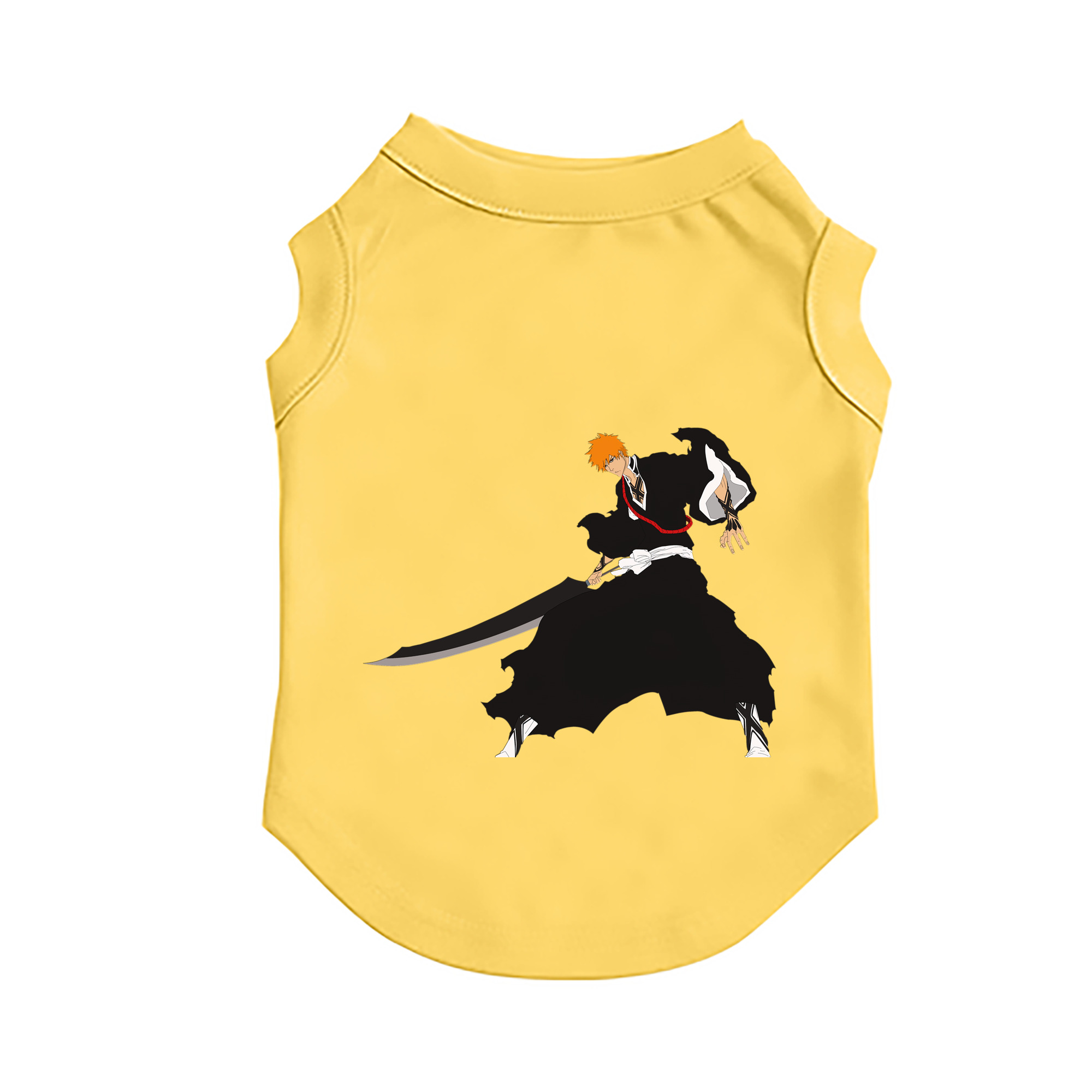 （画像用） ブリーチ 黒崎一護（くろさき いちご）BLEACH Kurosaki Ichigo ペット用ベスト