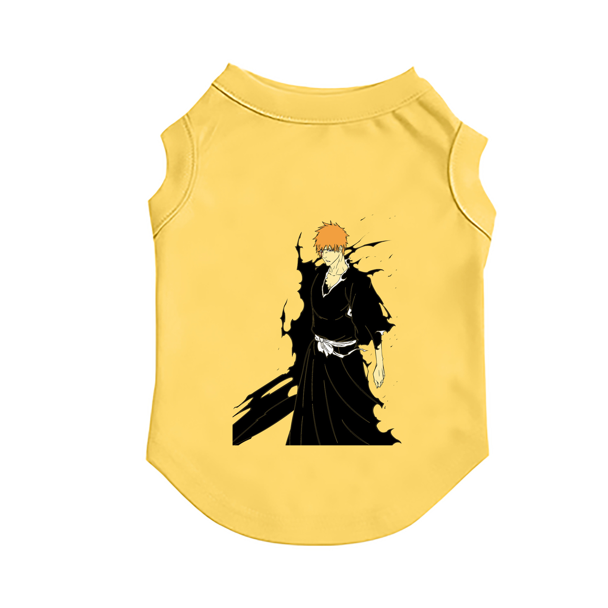 （画像用） ブリーチ 黒崎一護（くろさき いちご）BLEACH Kurosaki Ichigo ペット用ベスト
