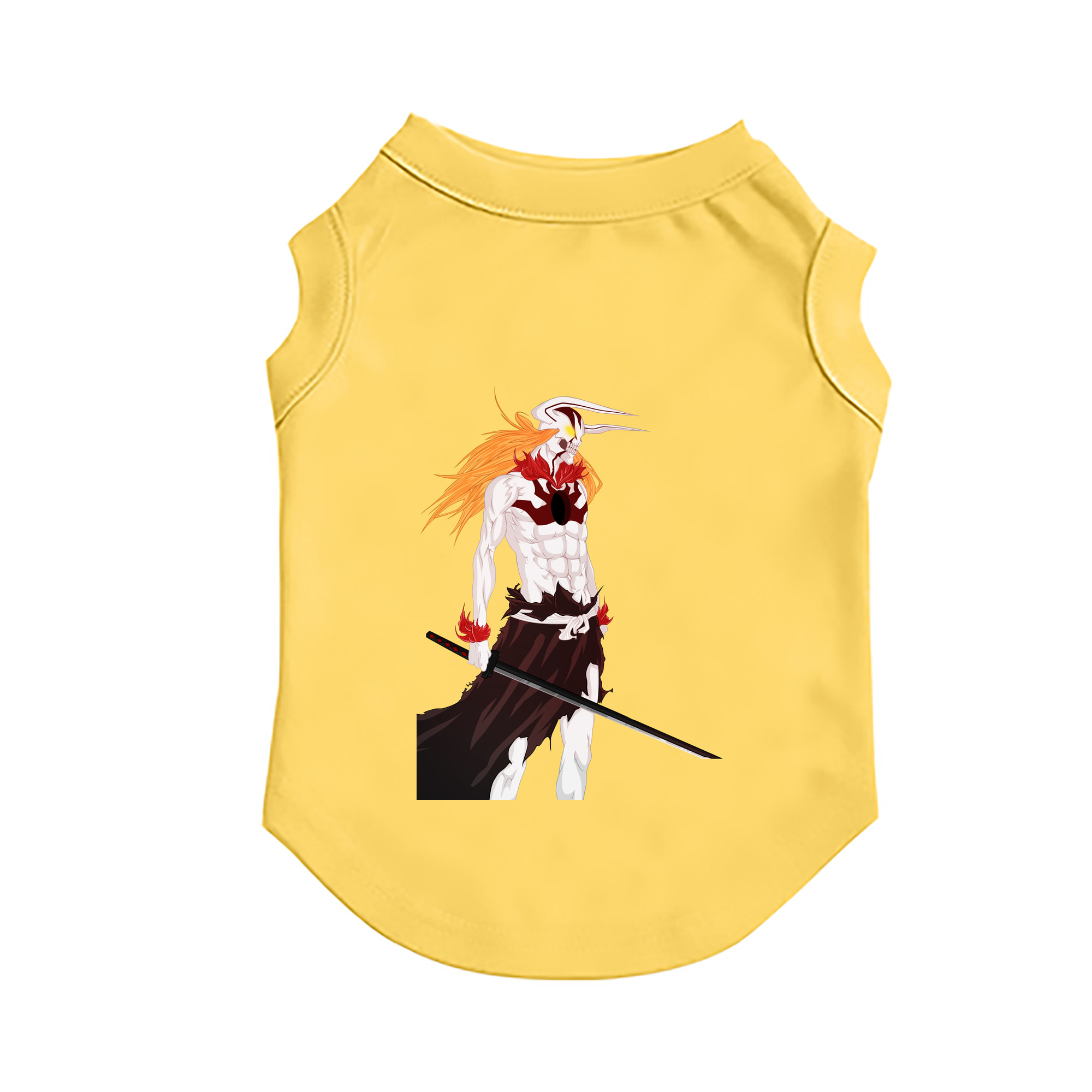 （画像用） ブリーチ 黒崎一護（くろさき いちご）BLEACH Kurosaki Ichigo ペット用ベスト