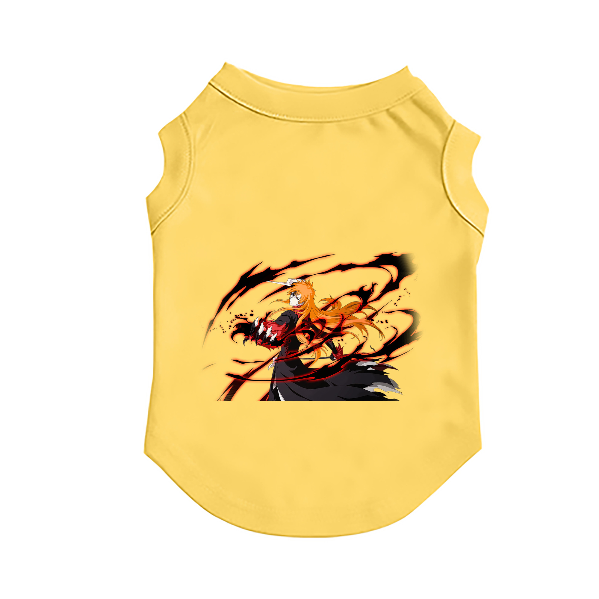 （画像用） ブリーチ 黒崎一護（くろさき いちご）BLEACH Kurosaki Ichigo ペット用ベスト