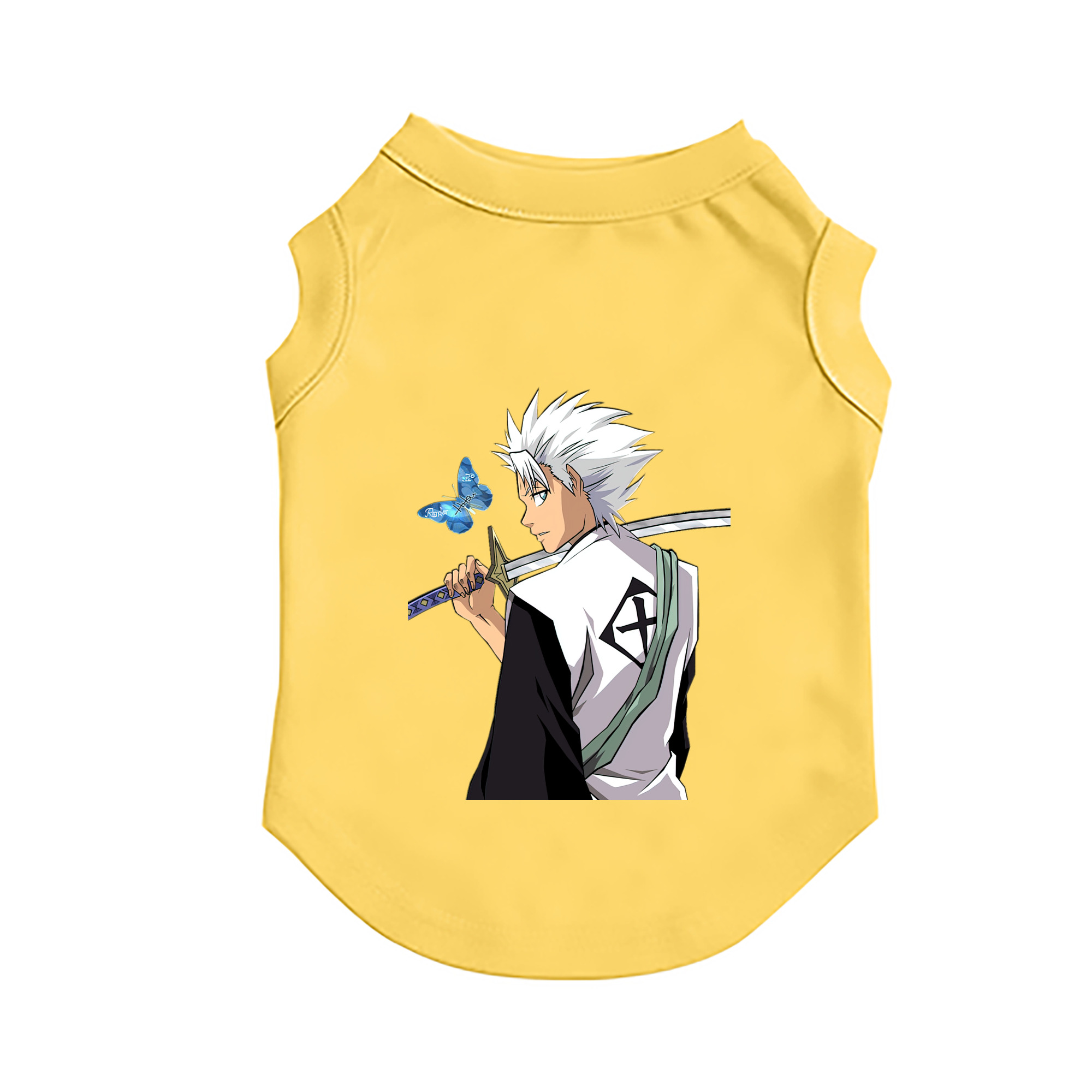 （画像用） ブリーチ 日番谷冬獅郎（ひつがや とうしろう） BLEACH Hitsugaya Toushirou ペット用ベスト