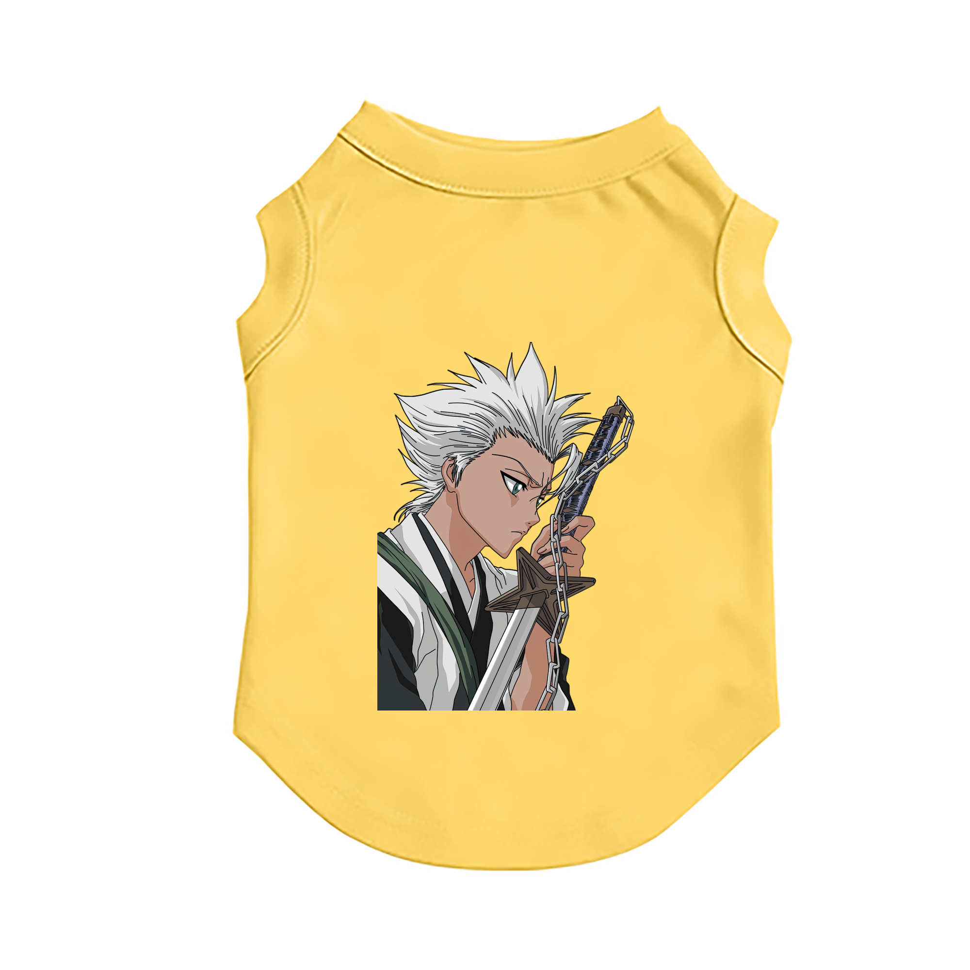 （画像用） ブリーチ 日番谷冬獅郎（ひつがや とうしろう） BLEACH Hitsugaya Toushirou ペット用ベスト
