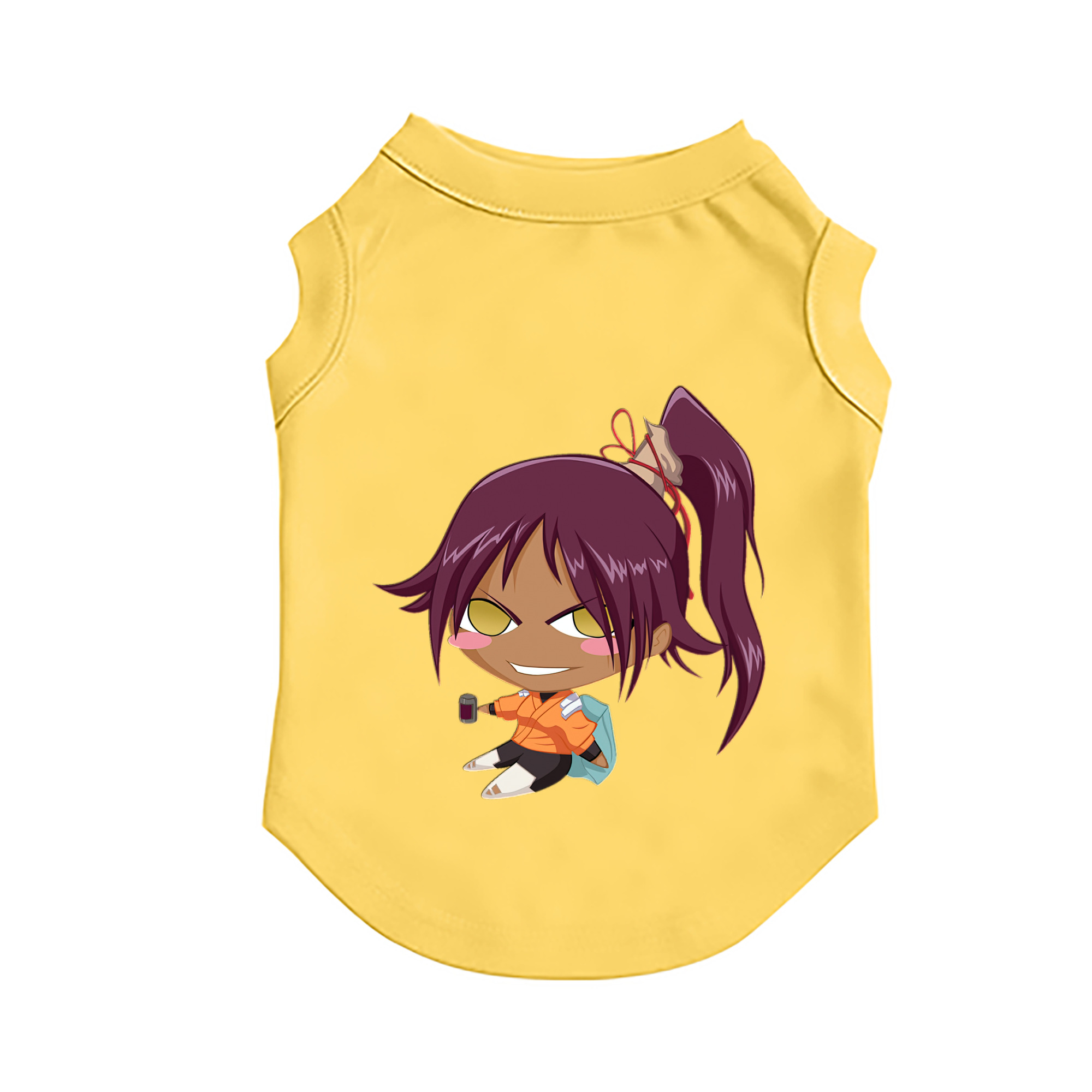 （画像用） ブリーチ 四楓院 夜一（しほういん よるいち） BLEACH Shihouin Yoruichi ペット用ベスト