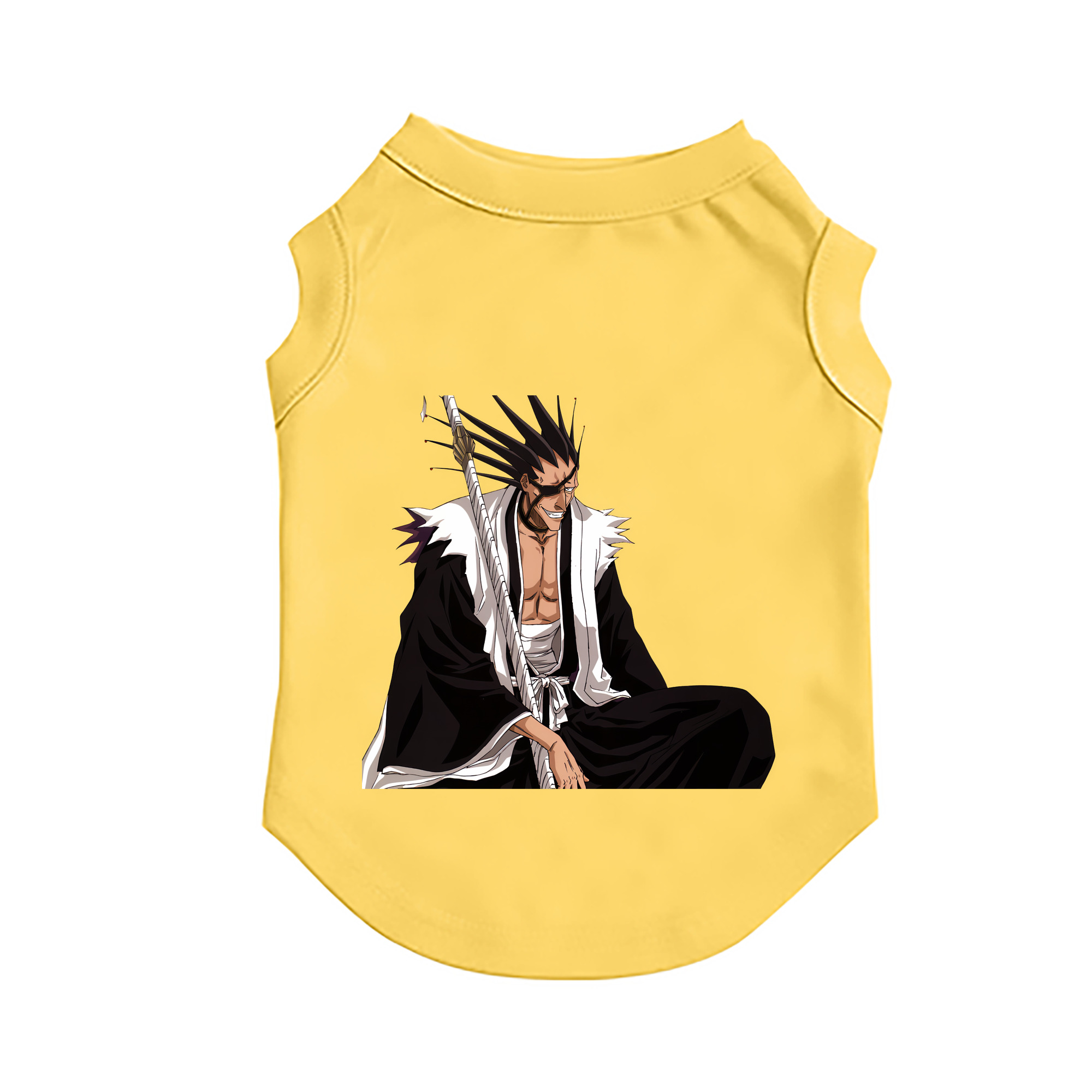 （画像用） ブリーチ ざらき けんぱち BLEACH Zaraki Kenpachi ペット用ベスト