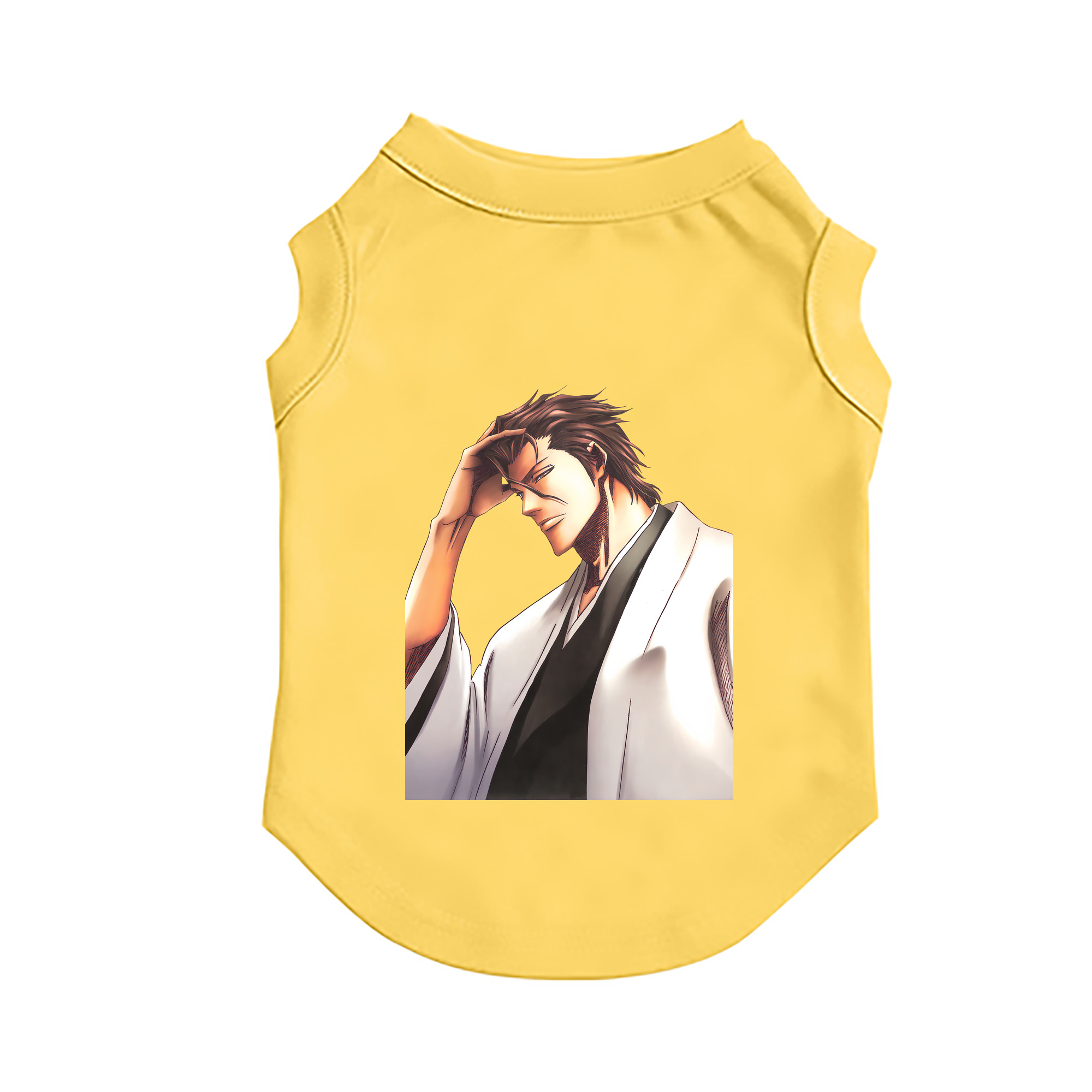 （画像用） ブリーチ 藍染 惣右介（あいぜん そうすけ） BLEACH Aizen Sousuke ペット用ベスト