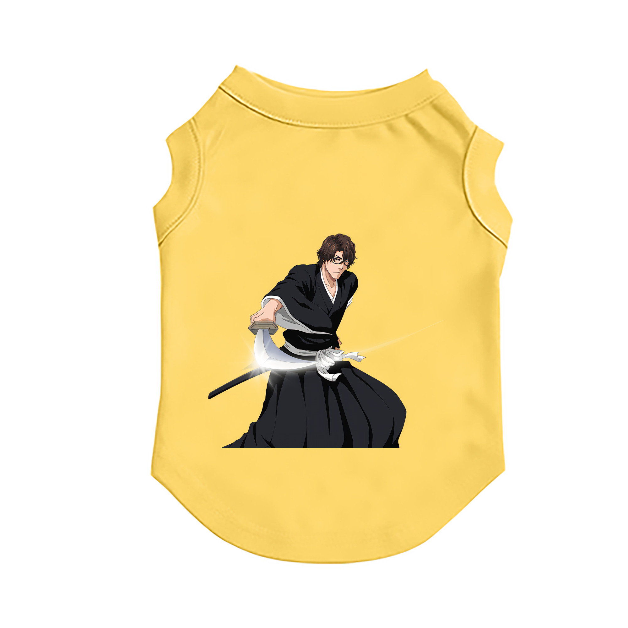 （画像用） ブリーチ 藍染 惣右介（あいぜん そうすけ） BLEACH Aizen Sousuke ペット用ベスト
