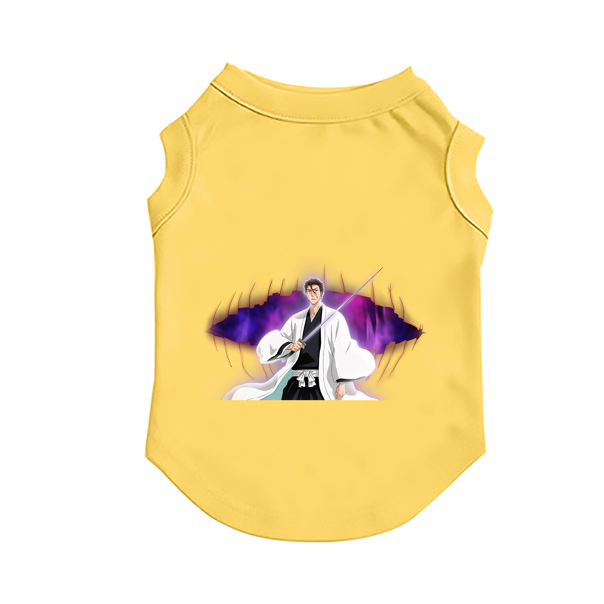 （画像用） ブリーチ 藍染 惣右介（あいぜん そうすけ） BLEACH Aizen Sousuke ペット用ベスト