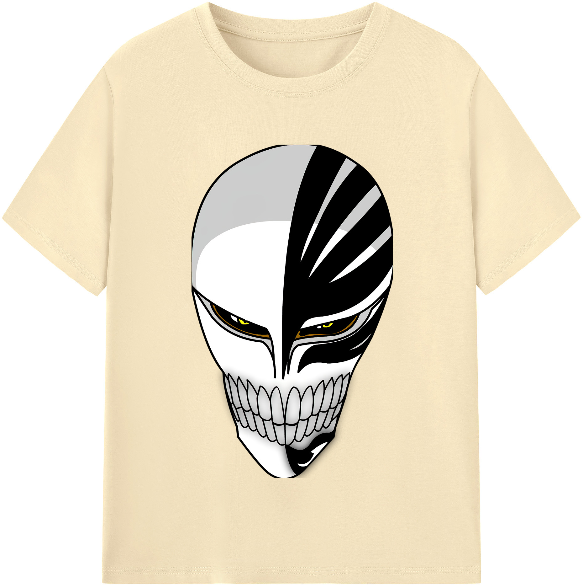 （画像用） ブリーチ 黒崎一護（くろさき いちご）BLEACH Kurosaki Ichigo 綿100％半袖Tシャツ（フロントプリント）
