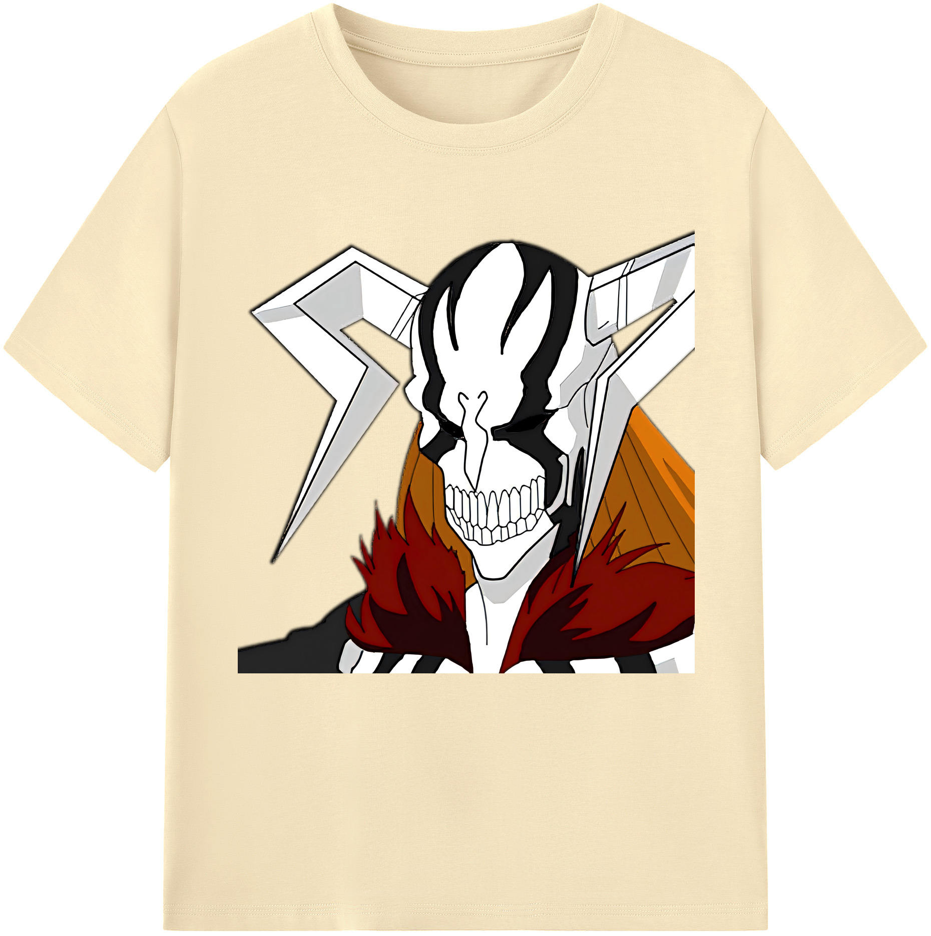 （画像用） ブリーチ 黒崎一護（くろさき いちご）BLEACH Kurosaki Ichigo 綿100％半袖Tシャツ（フロントプリント）