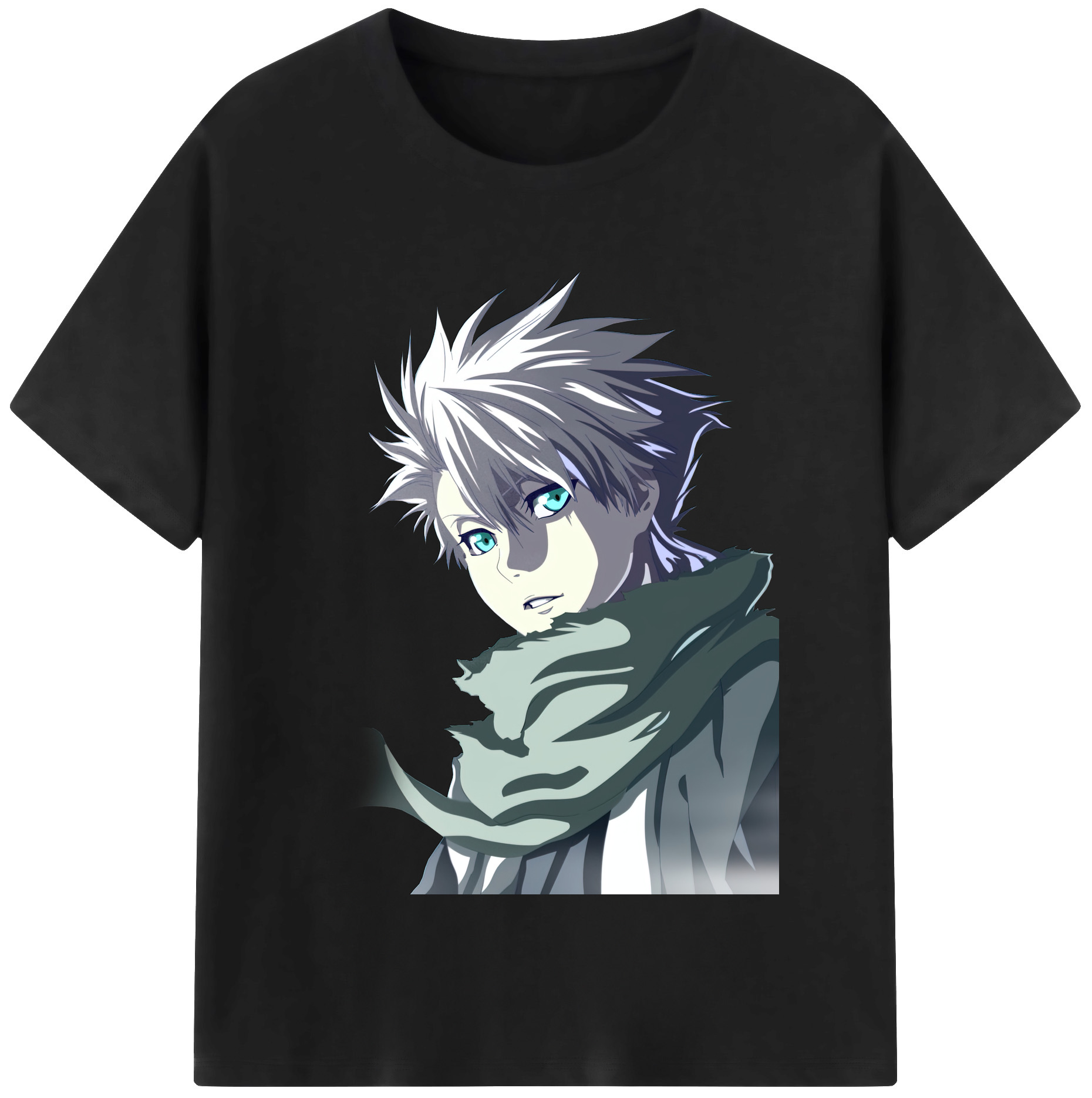 （画像用） ブリーチ 日番谷冬獅郎（ひつがや とうしろう） BLEACH Hitsugaya Toushirou 綿100％半袖Tシャツ（フロントプリント）