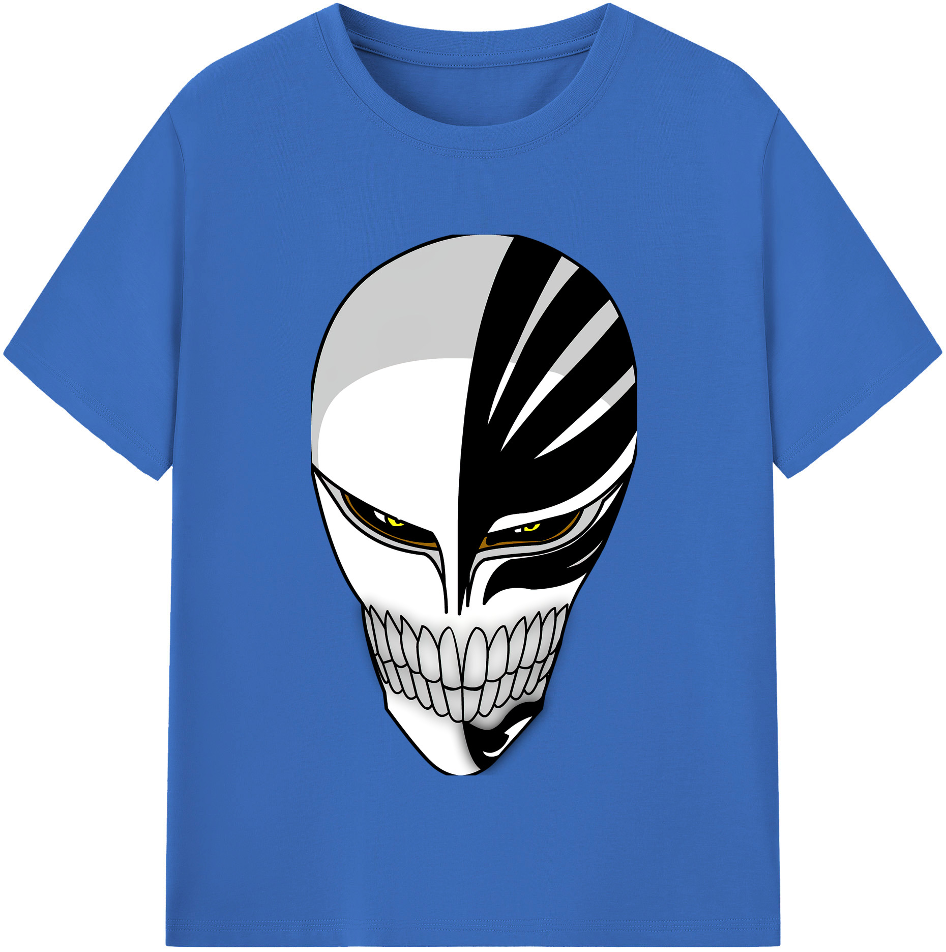 （画像用） ブリーチ 黒崎一護（くろさき いちご）BLEACH Kurosaki Ichigo 綿100％半袖Tシャツ（フロントプリント）