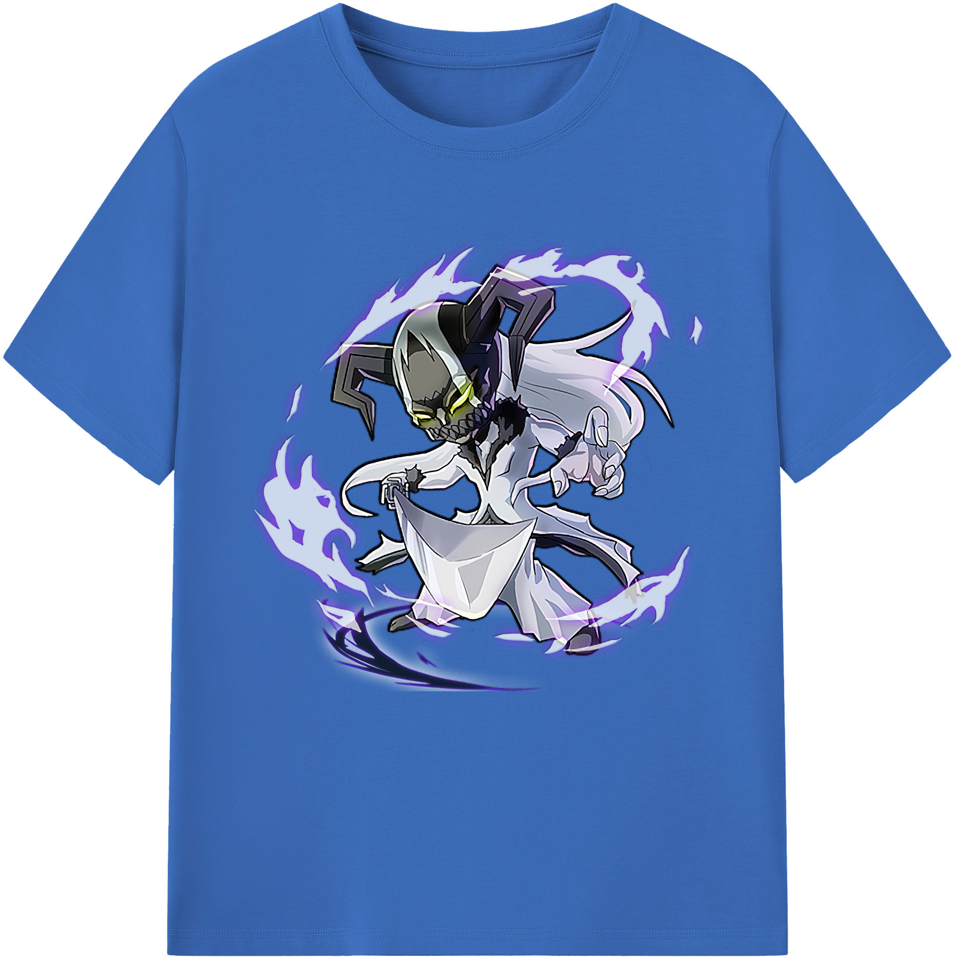 （画像用） ブリーチ 黒崎一護（くろさき いちご）BLEACH Kurosaki Ichigo 綿100％半袖Tシャツ（フロントプリント）