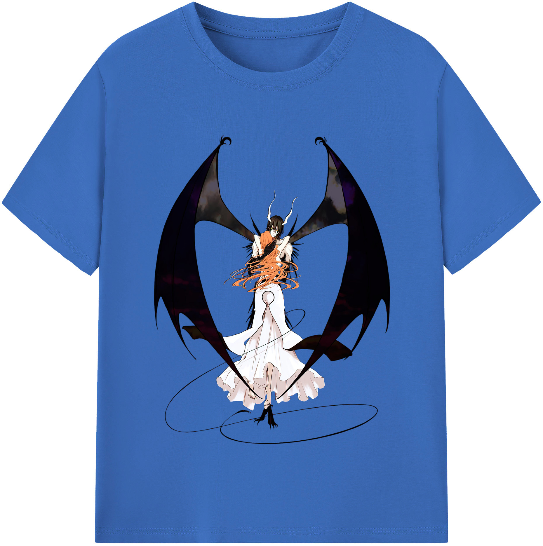 （画像用） ブリーチ ウルキオラ·シファー BLEACH Ulquiorra cifer 綿100％半袖Tシャツ（フロントプリント）