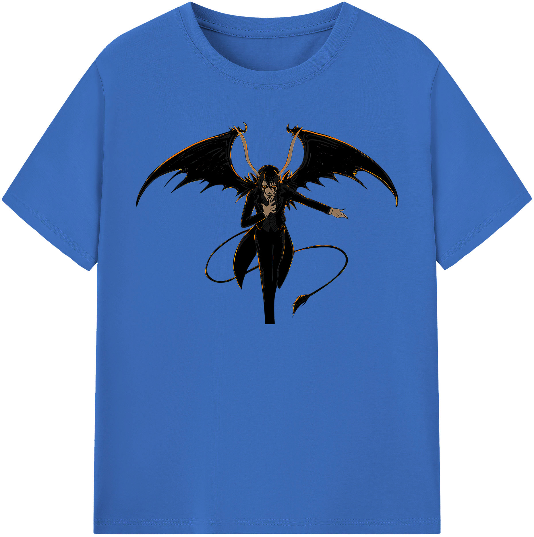 （画像用） ブリーチ ウルキオラ·シファー BLEACH Ulquiorra cifer 綿100％半袖Tシャツ（フロントプリント）